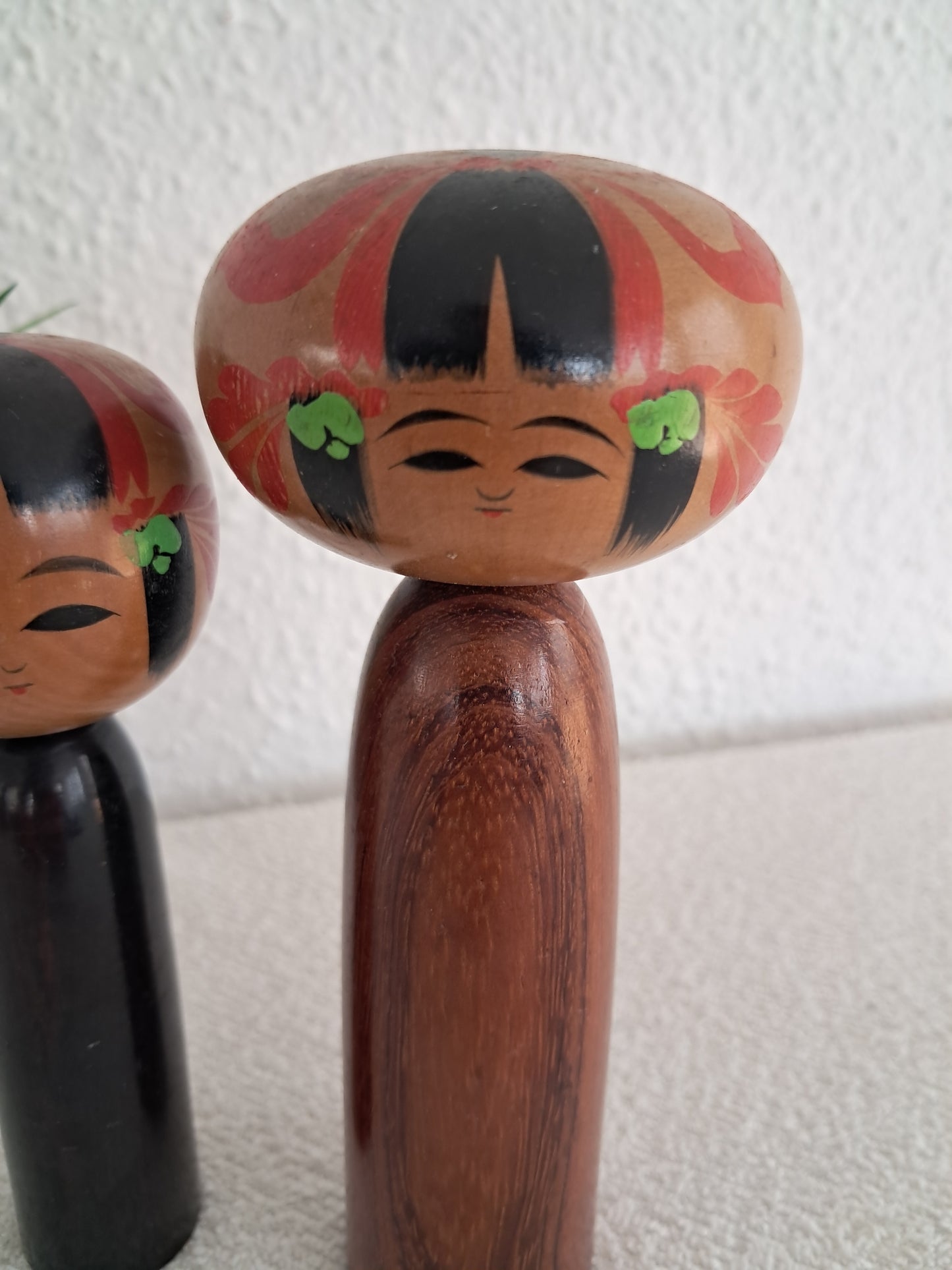 Set off two Rare Vintage Creative Kokeshi by Hitokura Masamkido