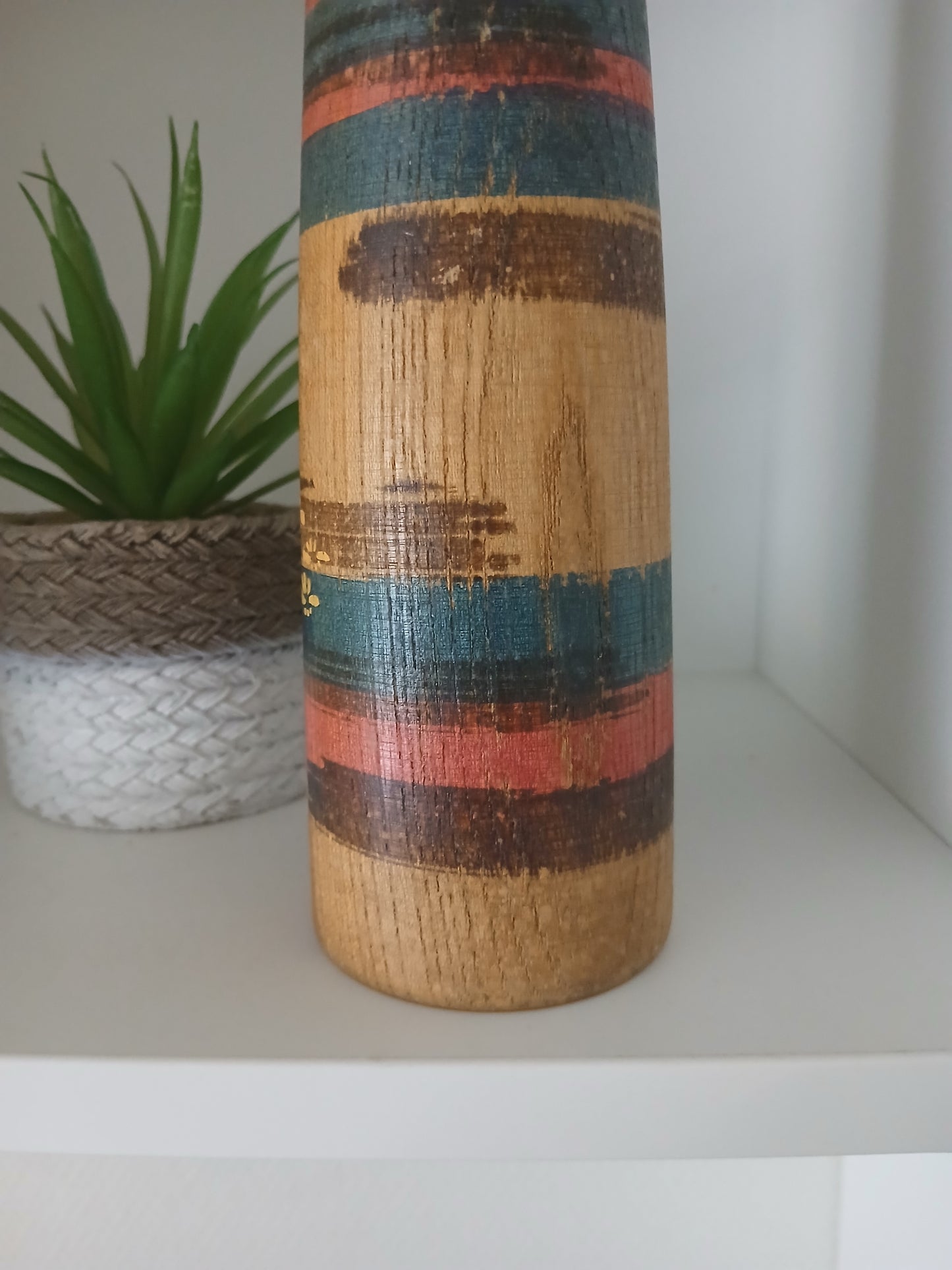 Big vintage creative kokeshi made by Sanpei Yamanaka (1926-2012)
