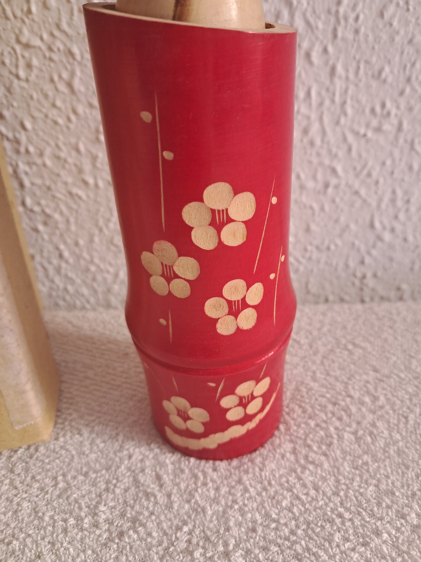 vintage sosaku kokeshi by Kazuo Takamizawa (1927-).