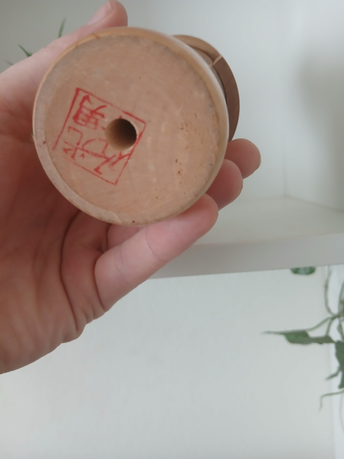 Rare creative kokeshi by Mitsuo