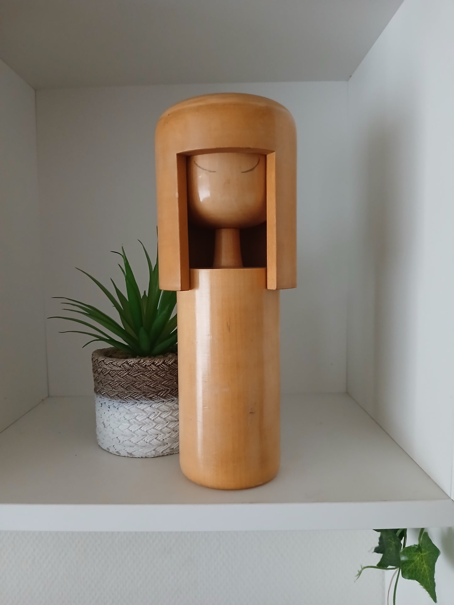 Rare Vintage Sosaku Kokeshi by Tanaka Harumasa (1916-1966)