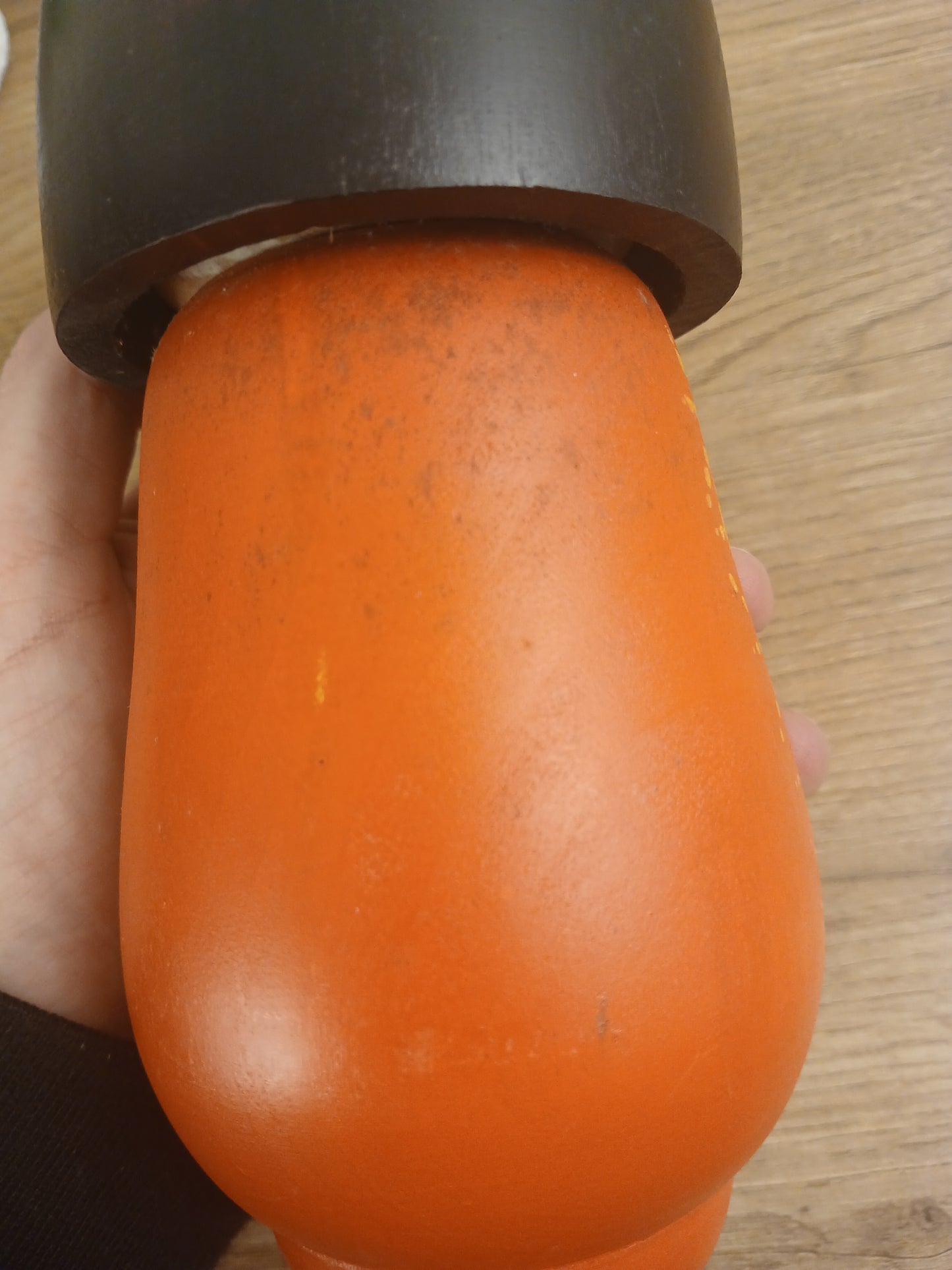 Vintage Gumma kokeshi made by Kazuo Takamizawa (1927-)