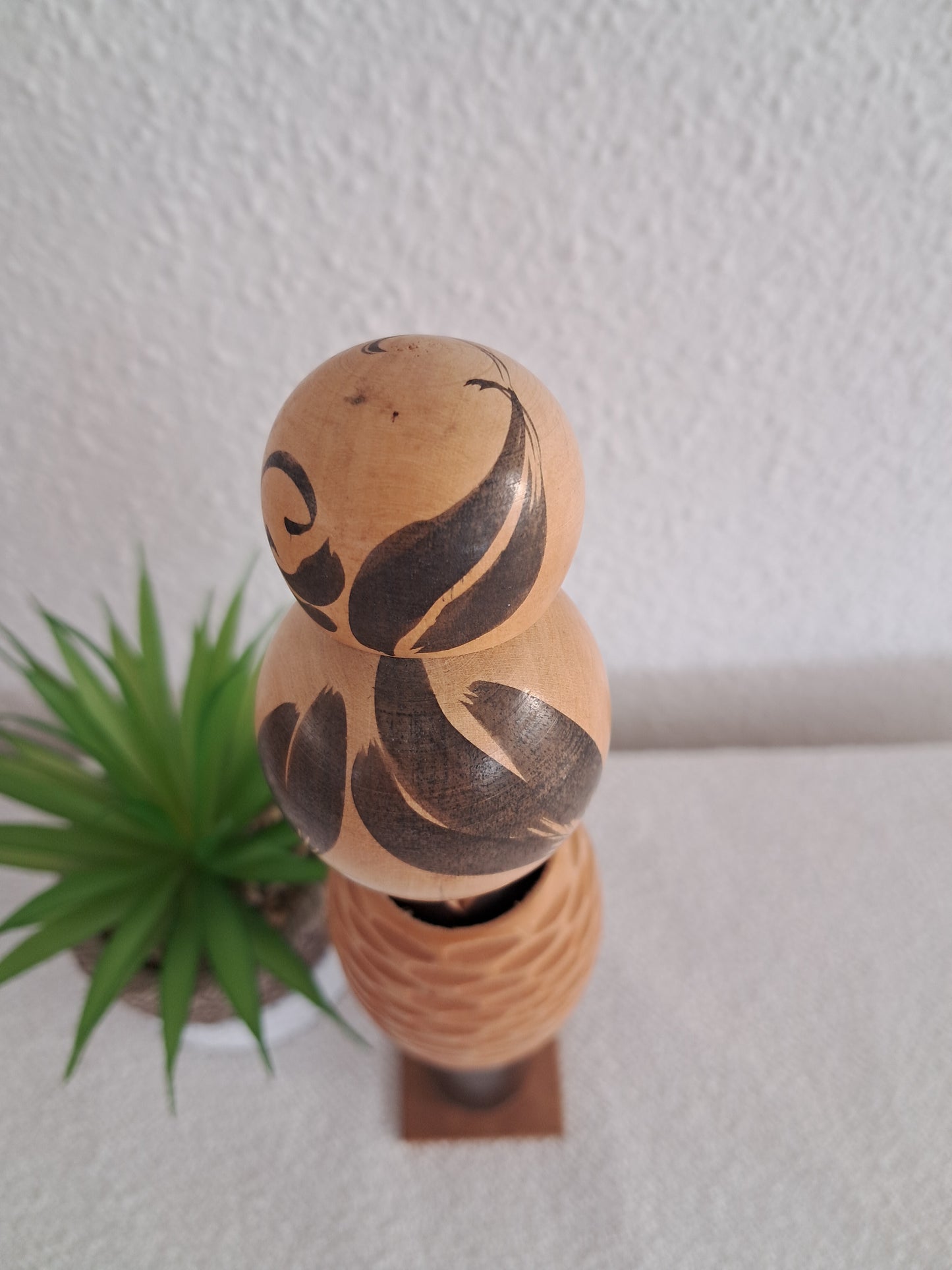 Vintage Sosaku Kokeshi by Miyajima Muhitsu (1929-)