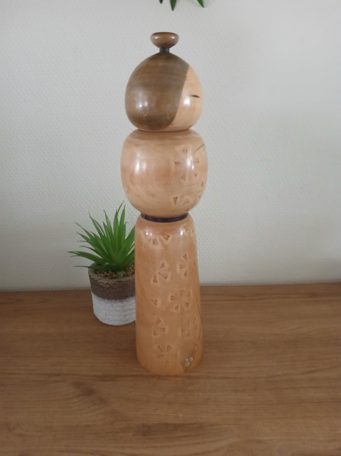 Rare Vintage Creative Kokeshi By Sadao Kishi (1932-1998)- 35cm