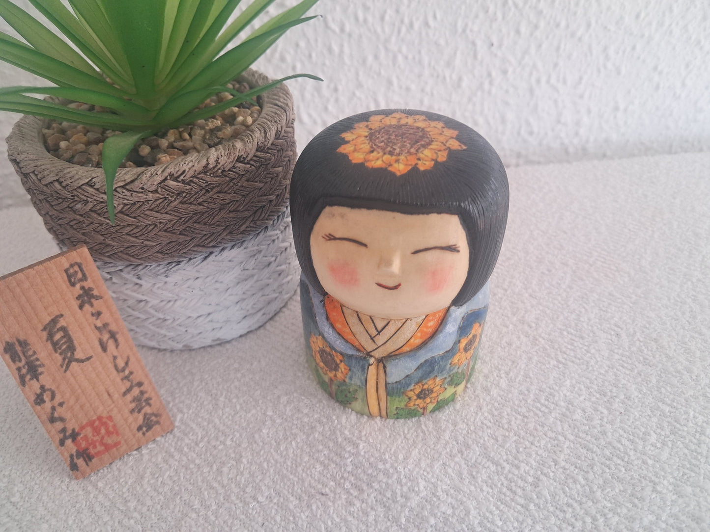 Beautiful creative kokeshi by Nozawa Megumi