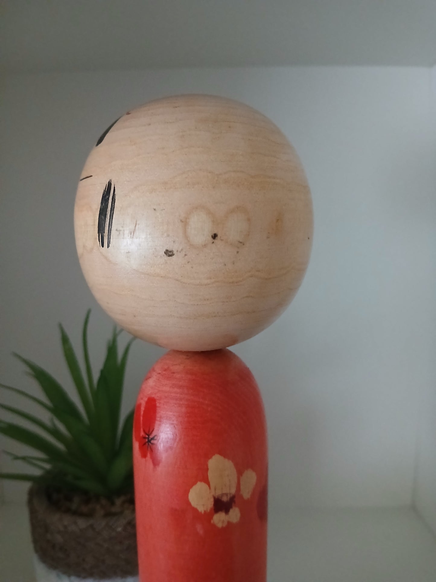 Rare Vintage Creative Kokeshi By Takahashi Hashime (1918-2002)