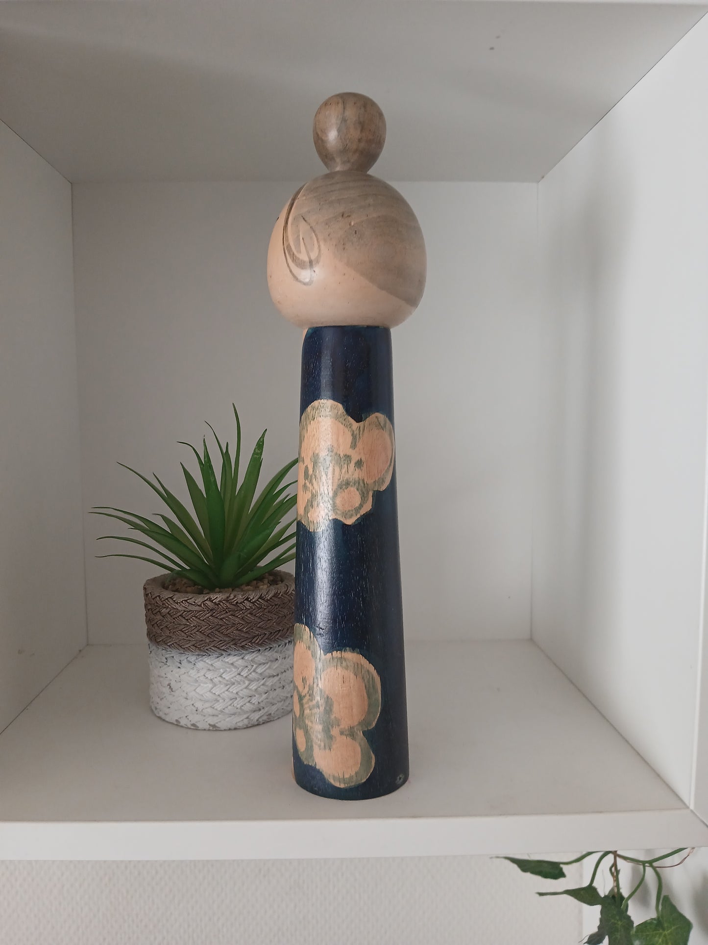 Vintage creative kokeshi by Issetsu Kuribayashi (1924-2011)