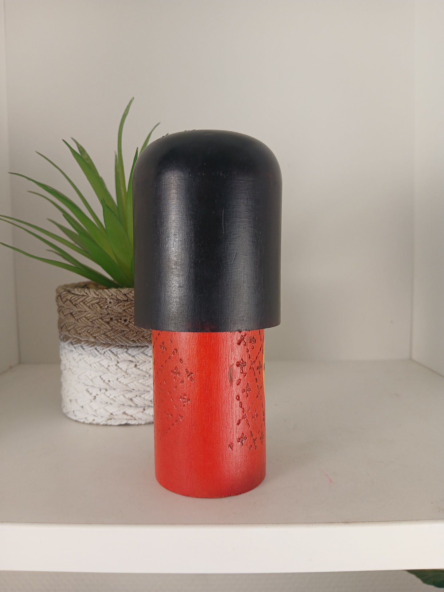 Vintage Gumma Kokeshi By Kazuo Takamizawa (1927-)