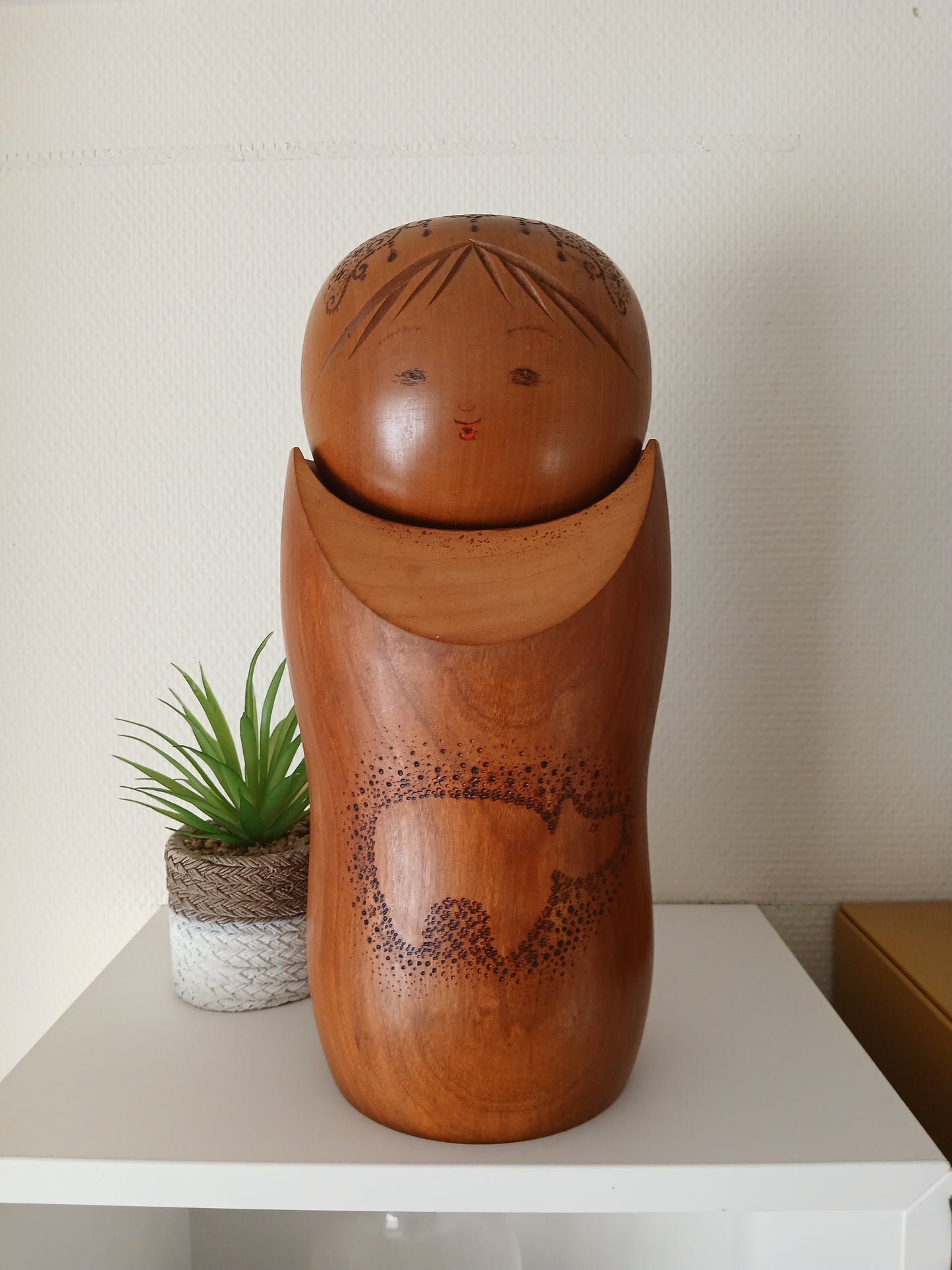 Rare Vintage Sosaku Kokeshi by Kouson Sato