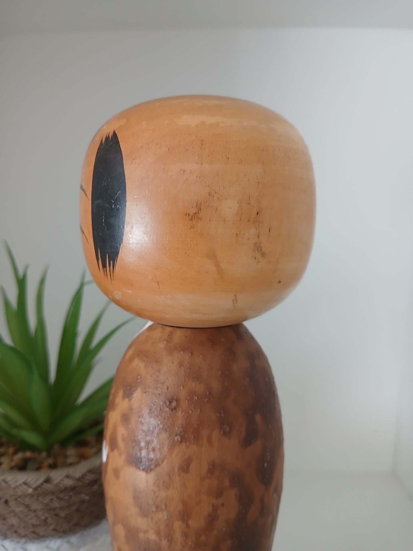Vintage Sosaku Kokeshi by Kiyohara Takao (1916-?)