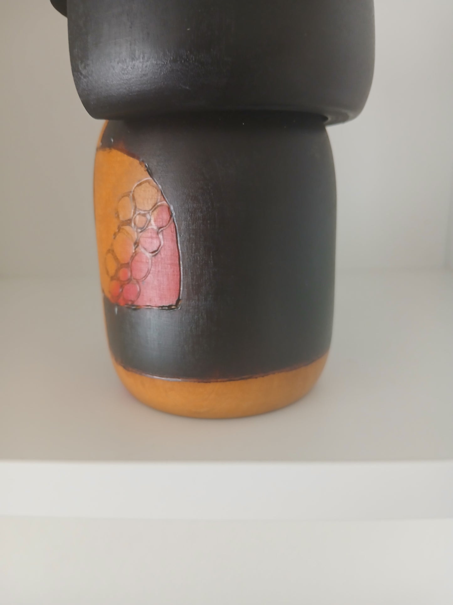 Vintage Gumma Kokeshi by Fumio Tomidokoro (1948-)