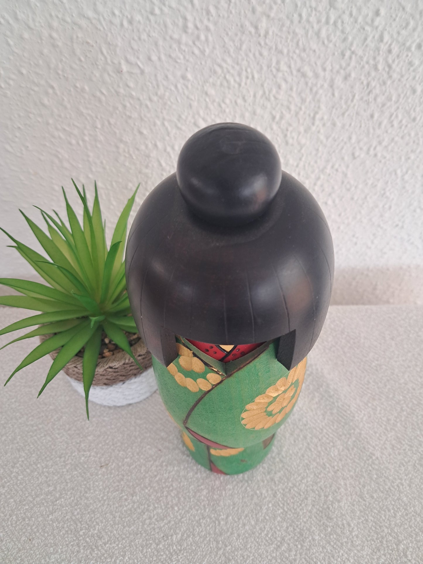 Vintage Gumma Kokeshi By Kazuo Takamizawa (1927-)