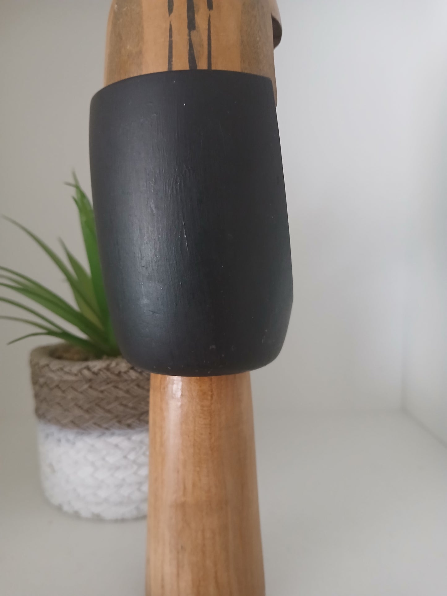 Rare Vintage Creative Kokeshi by renowned artisan Ikuyoshi Yokozuka