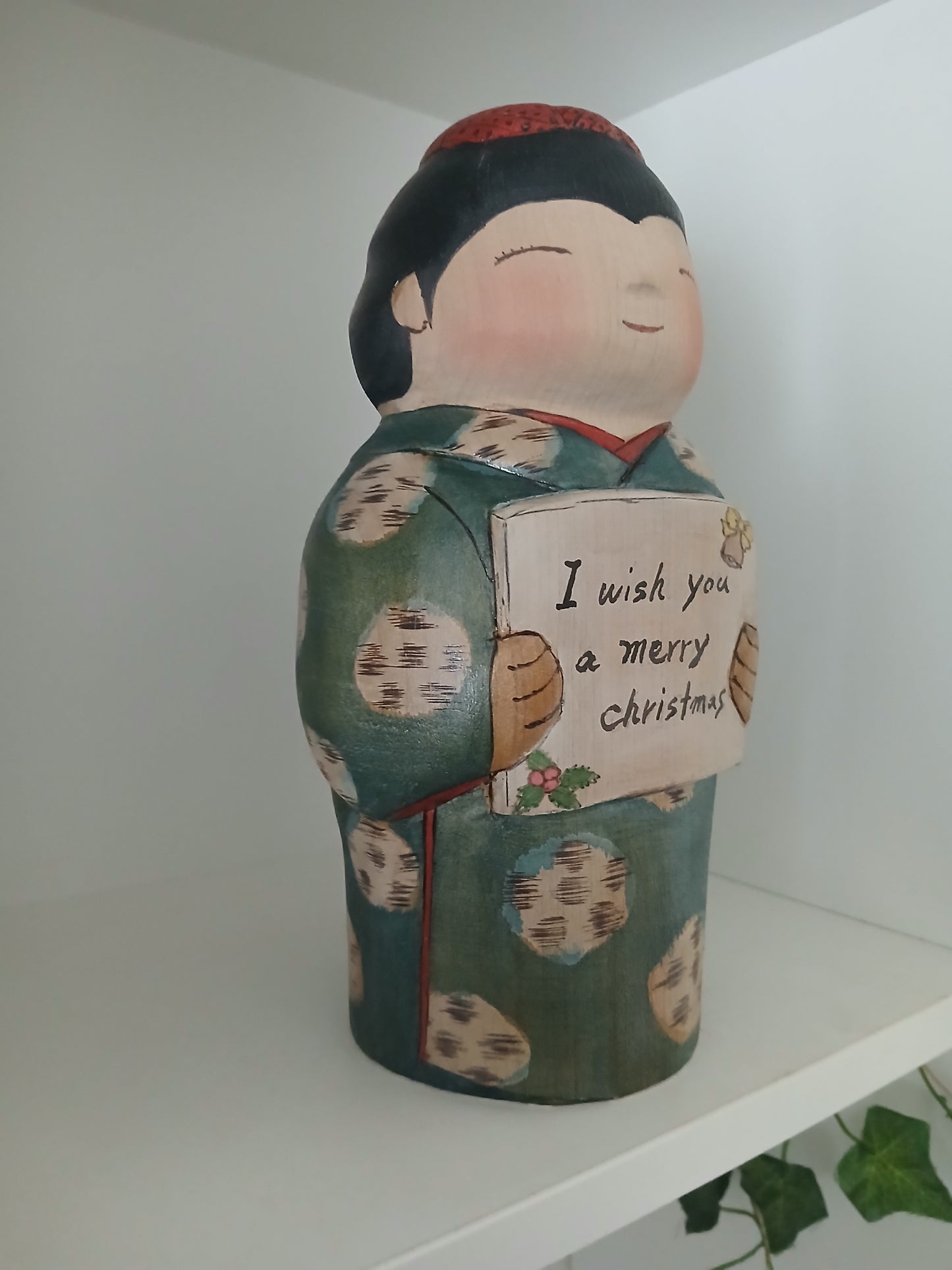 Exclusive creative kokeshi by Yuko Yamazaki - Christmas serie 2025