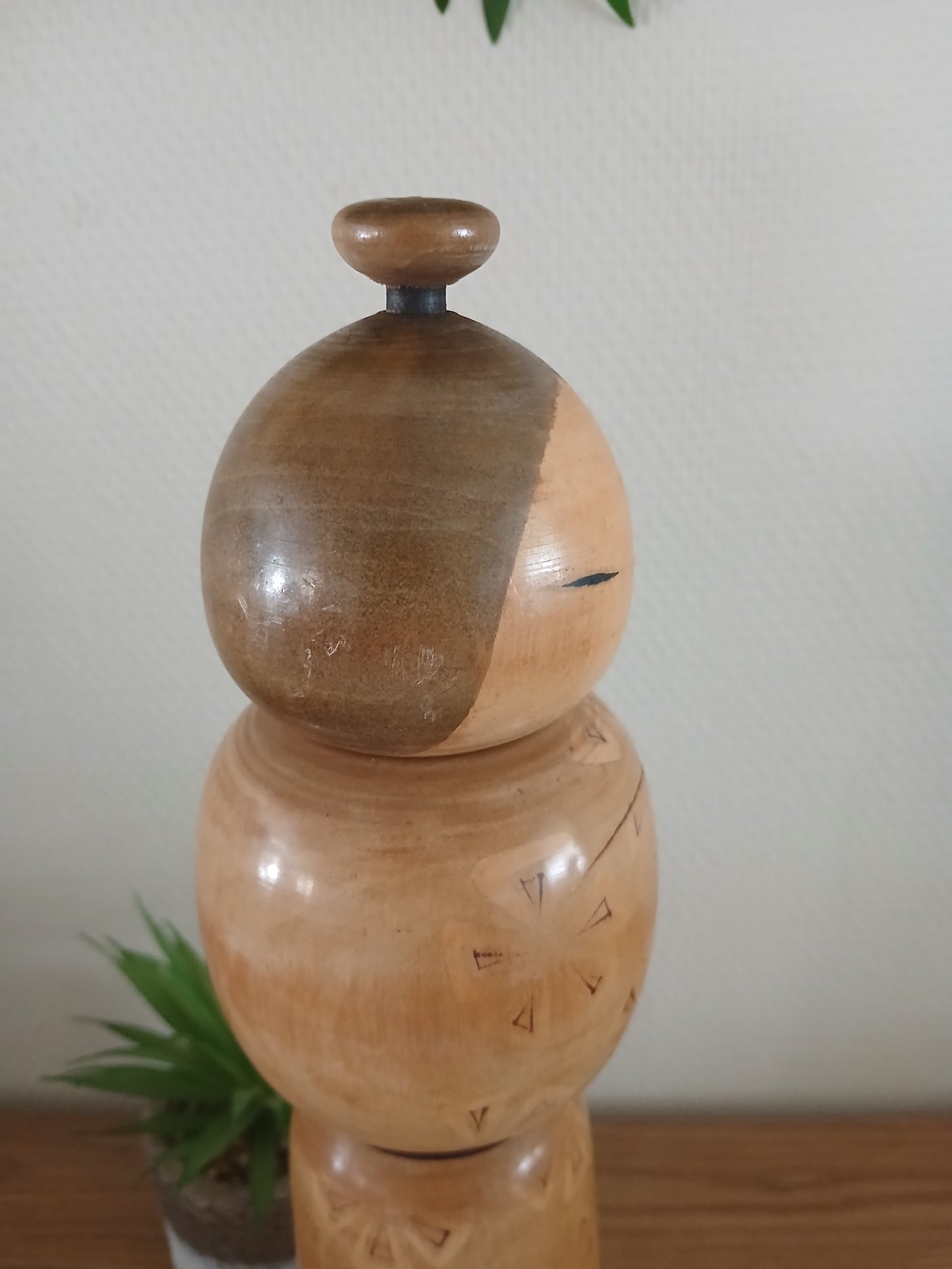 Rare Vintage Creative Kokeshi By Sadao Kishi (1932-1998)- 35cm