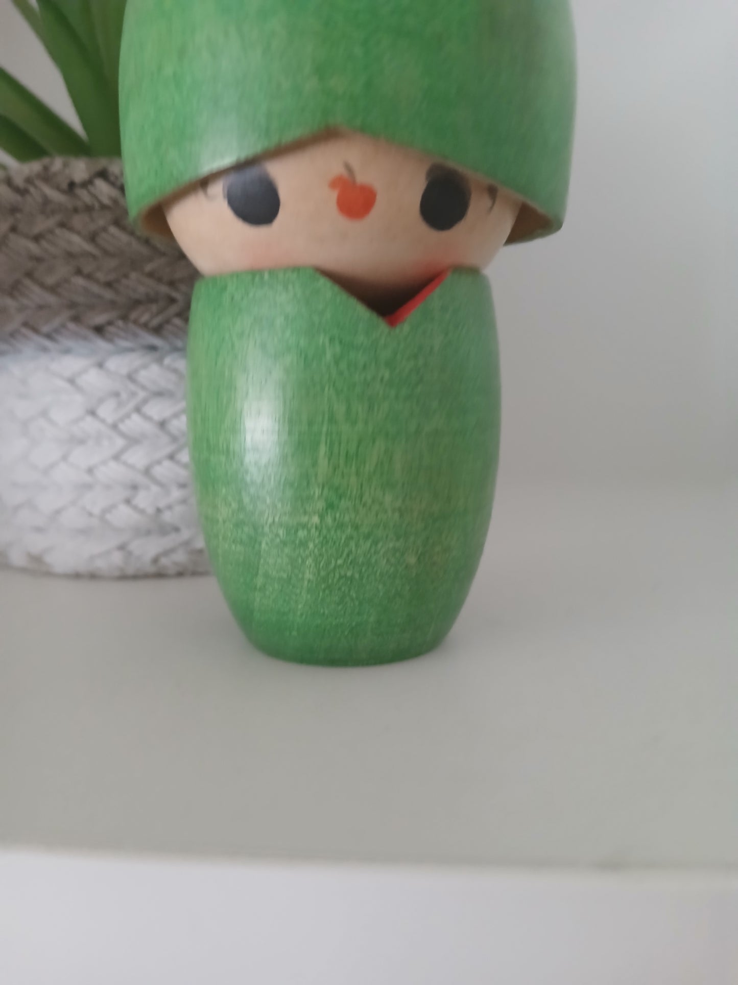 Vintage Sosaku kokeshi by Kato Masami (1925-)