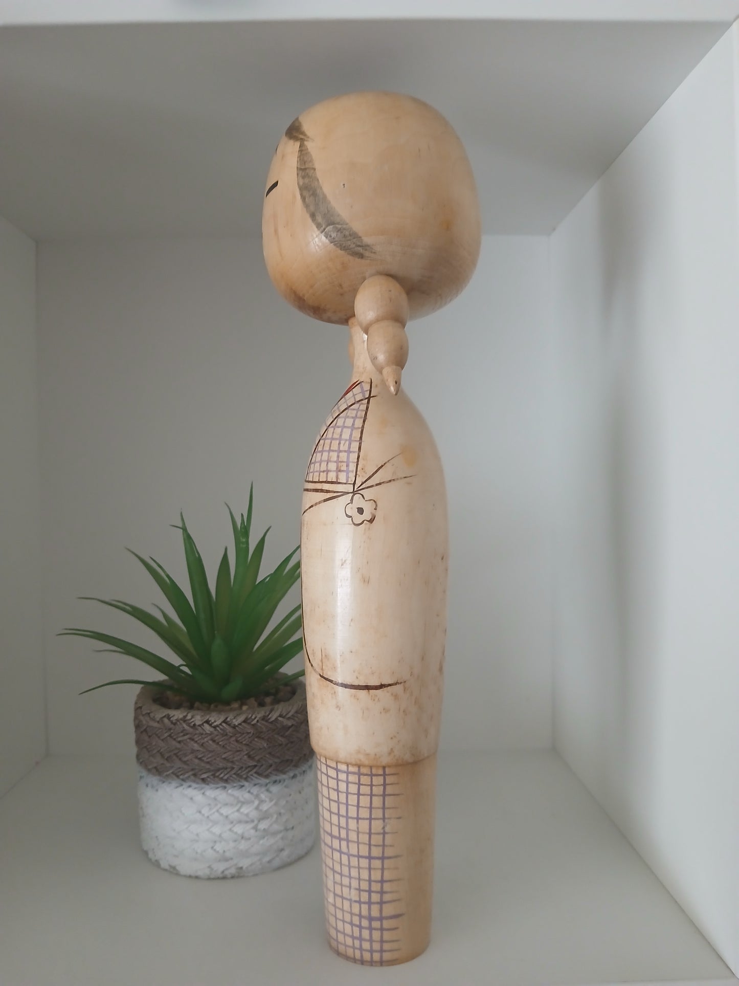 Vintage Sosaku Kokeshi made by Eiko Shibata (1924-)