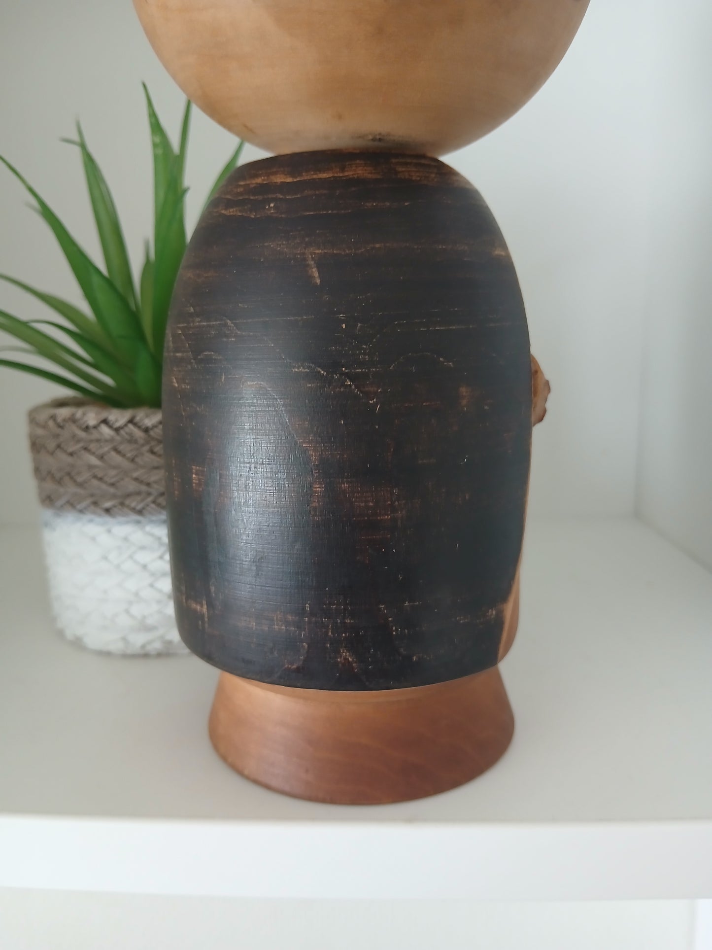 Rare Vintage Creative Kokeshi By Watanabe Masao (1917-2007)