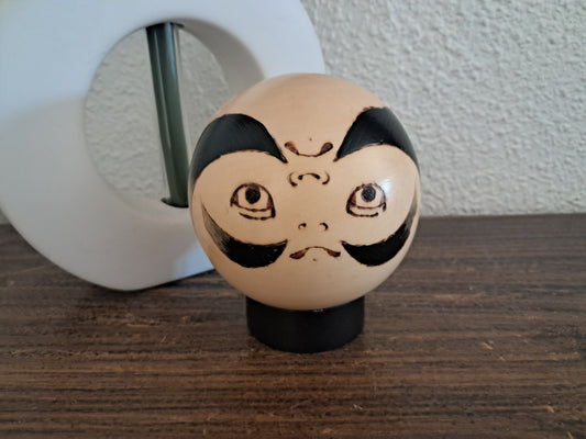 Exclusive Vintage Sosaku Kokeshi By Kato Tatsuo (1940-)