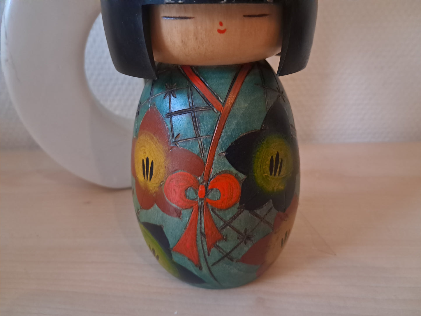 Vintage Gumma Kokeshi by Yuji Kawase (1938-)