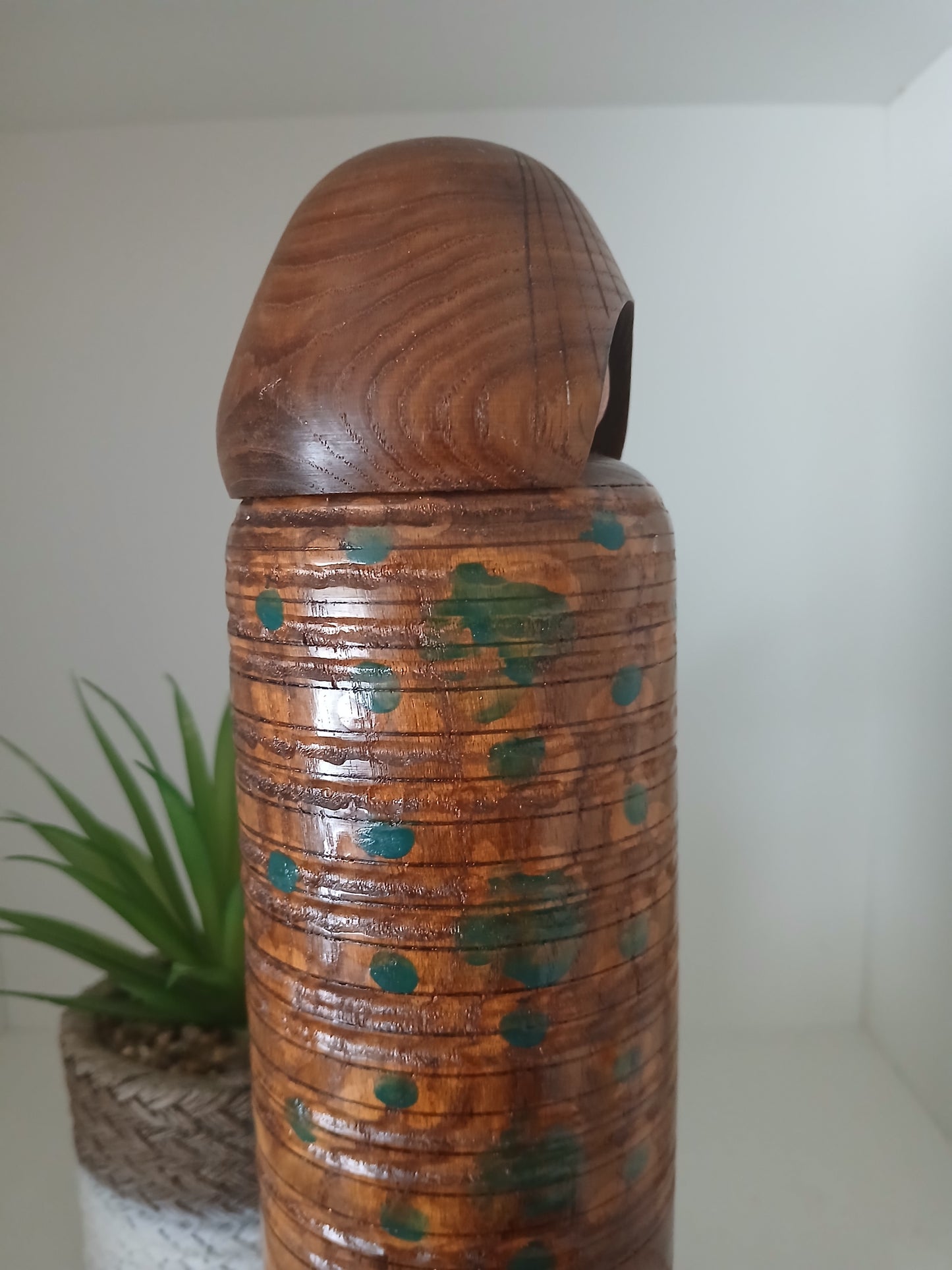 Vintage  Sosaku Kokeshi By Miyajima Muhitsu (1929-)