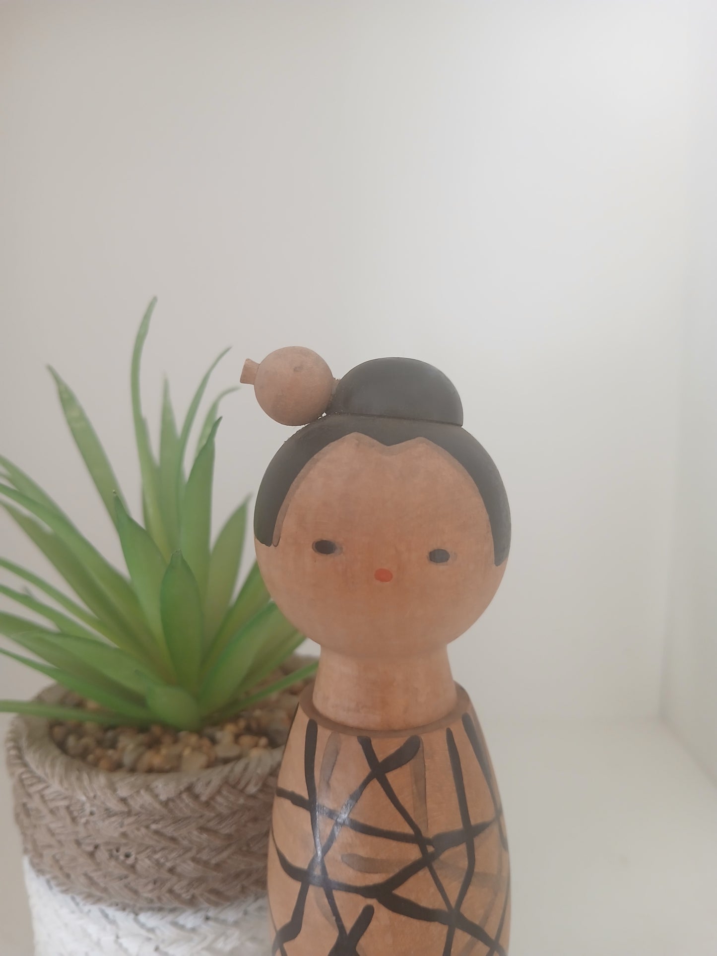 Rare Vintage creative kokeshi by Takanashi Hanpushi