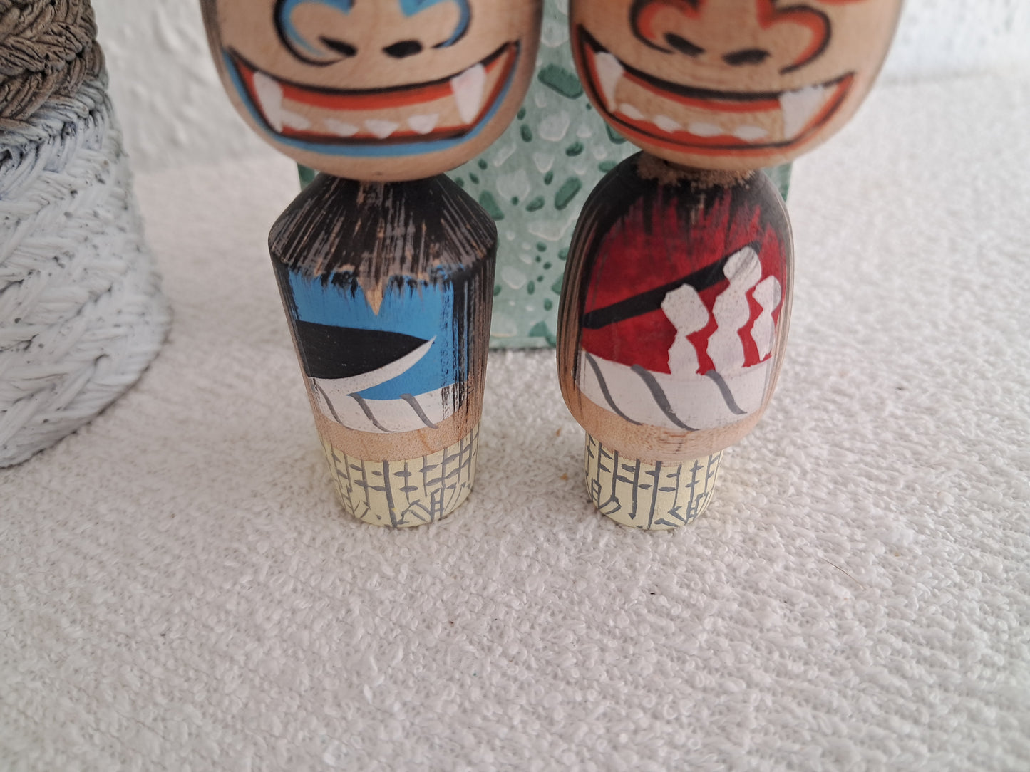 Set off oni kokeshi