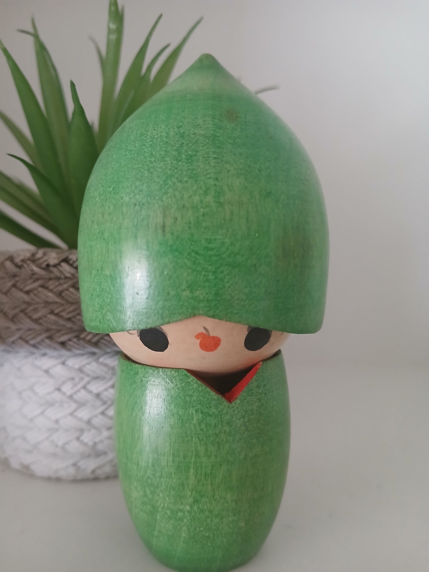 Vintage Sosaku kokeshi by Kato Masami (1925-)