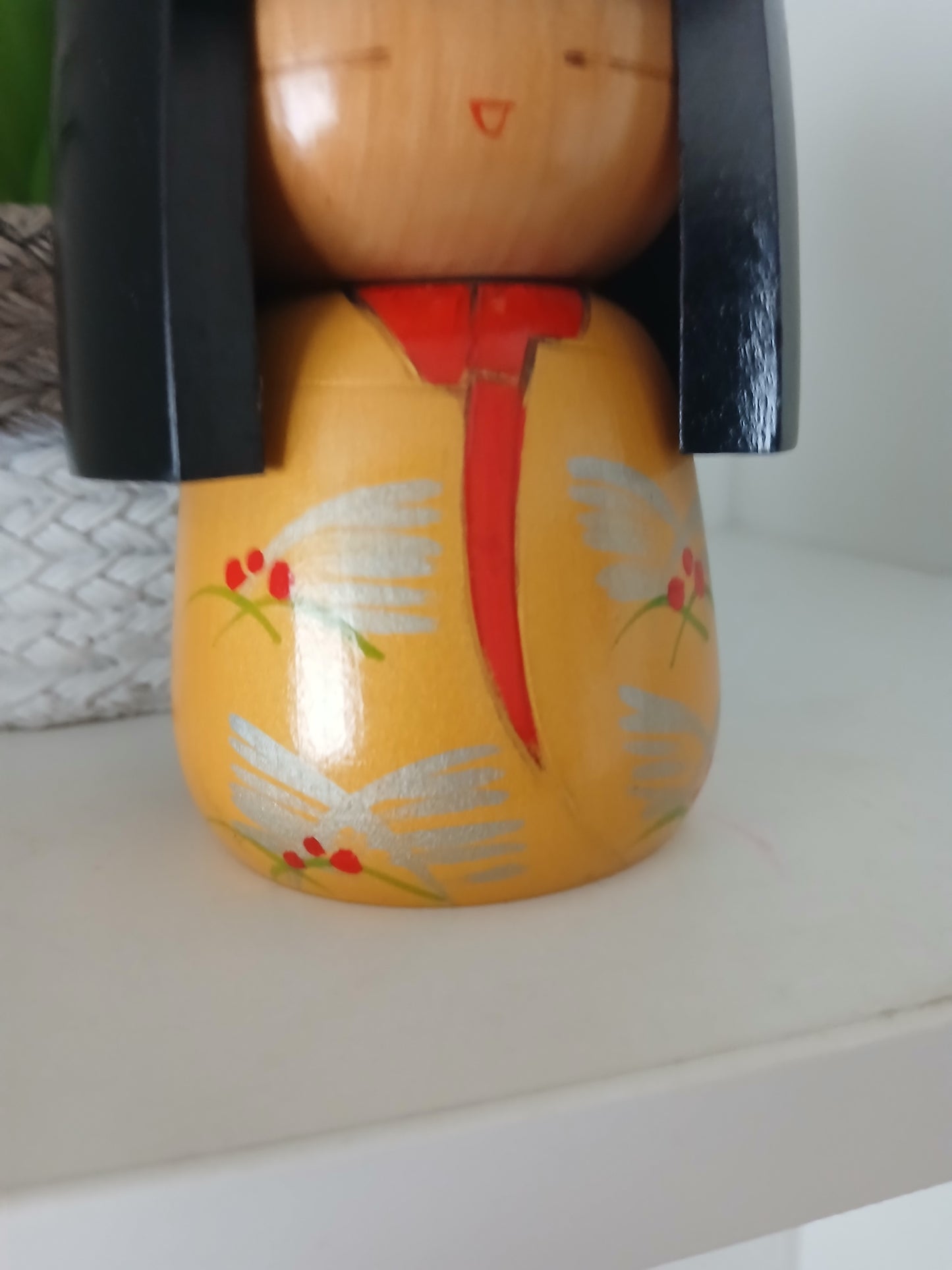 Vintage Gumma Kokeshi van Sumitani Kohji
