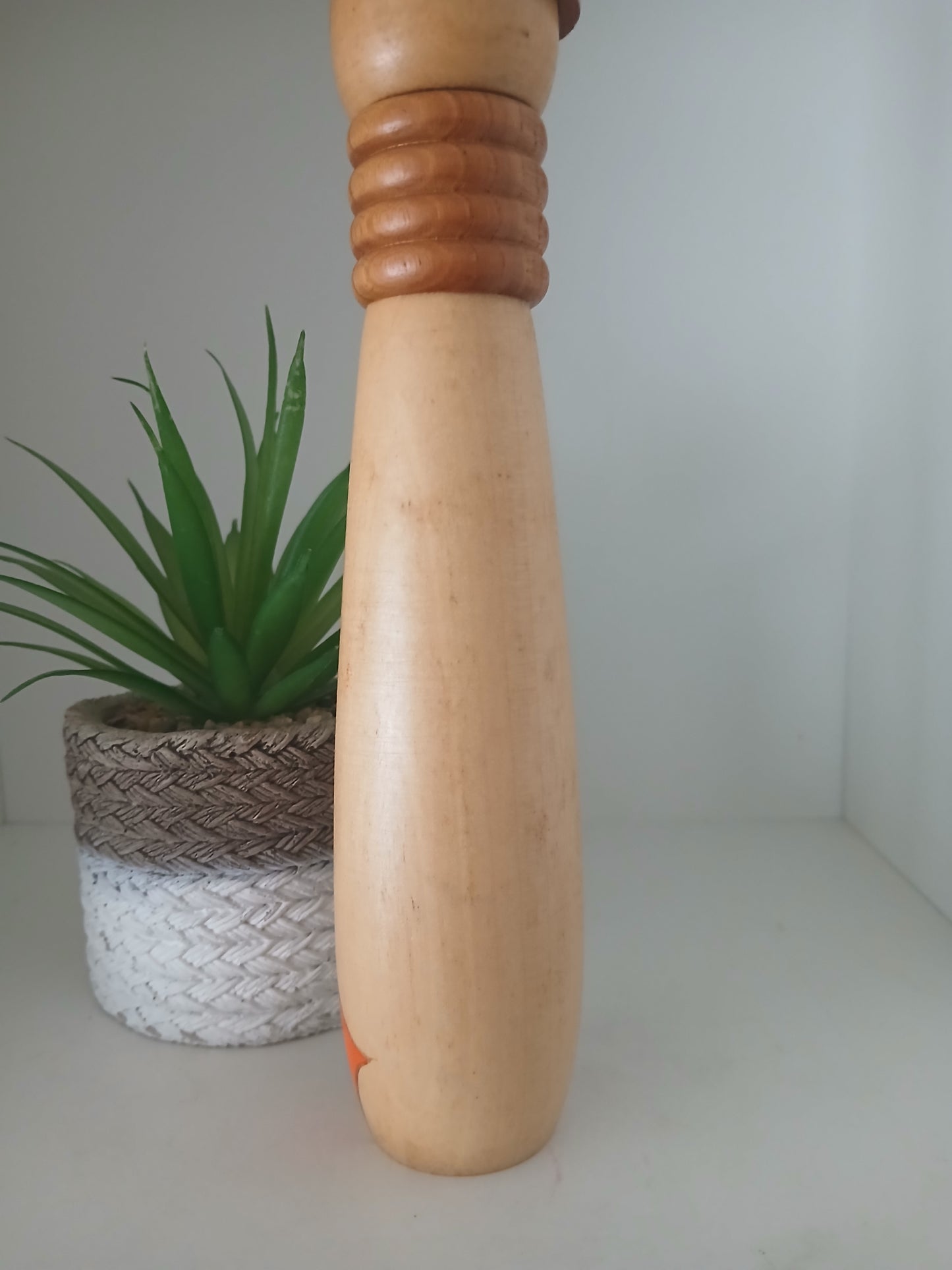 Rare vintage creative kokeshi by Shozan shido (1932-1995)