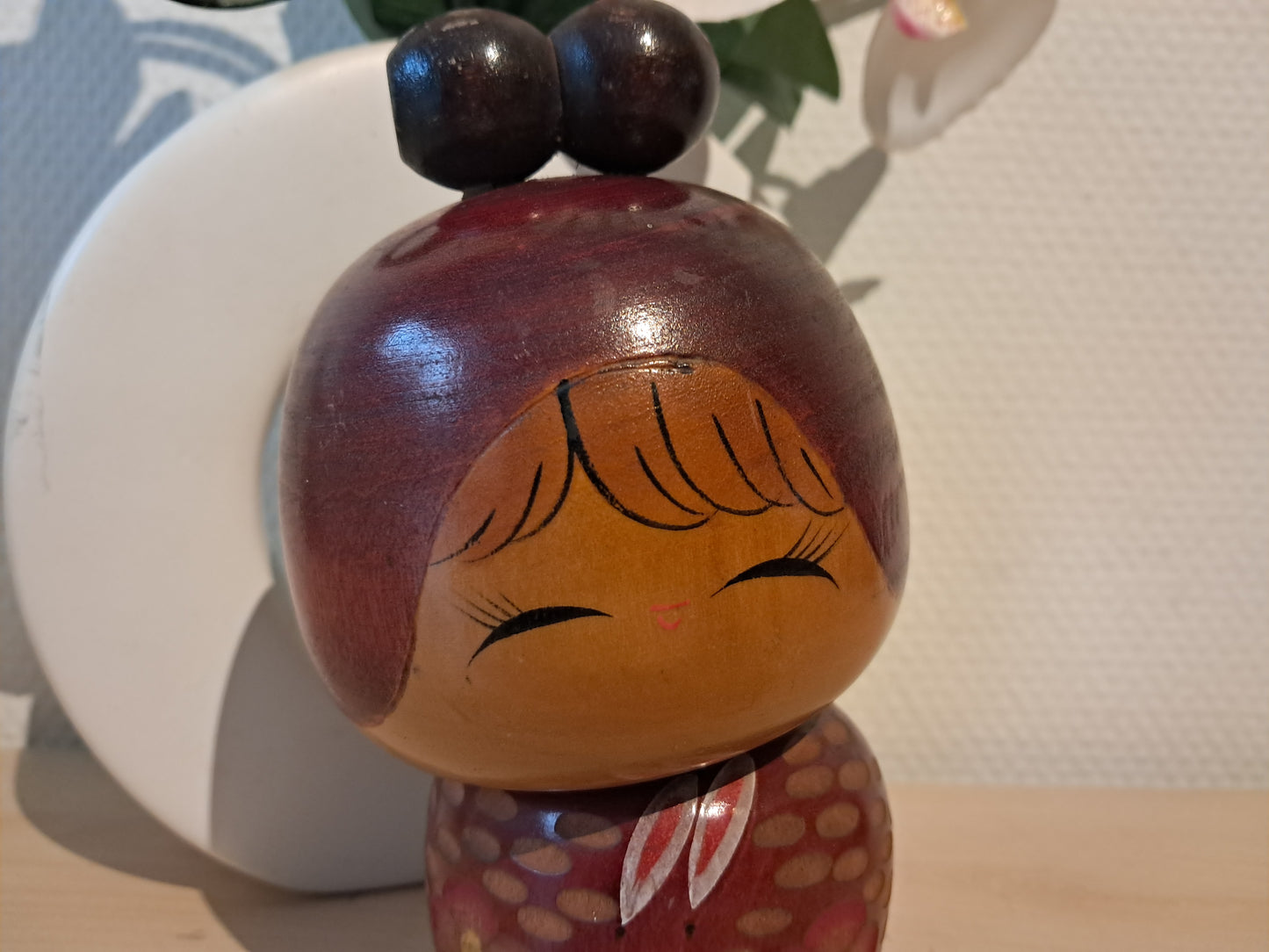 Lovely Sosaku kokeshi by Chie Tamura