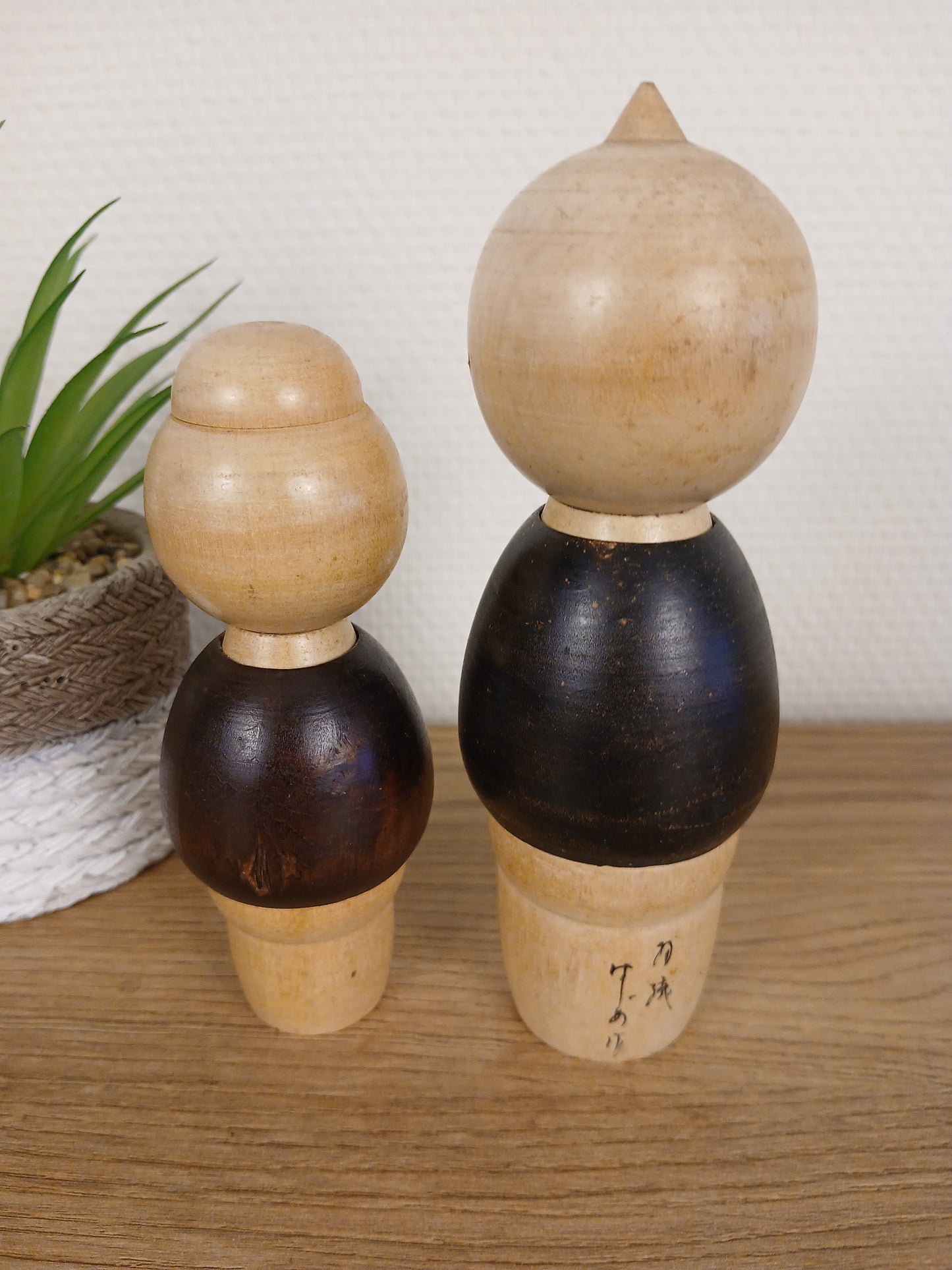 Vintage set Creative kokeshi by Hajime Miyashita(1940-)