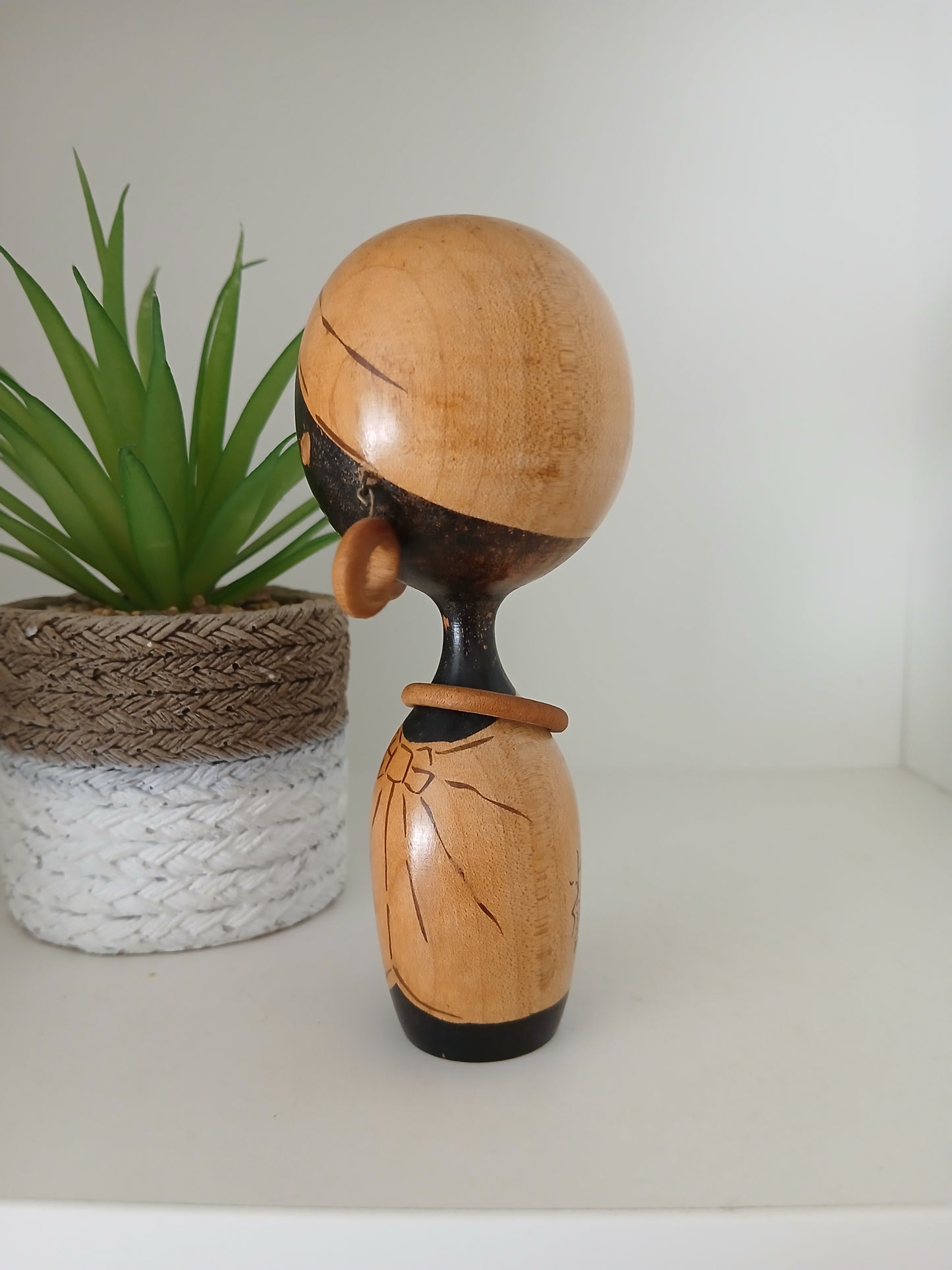 Rare Vintage Creative Kokeshi by Hanpushi Takanashi