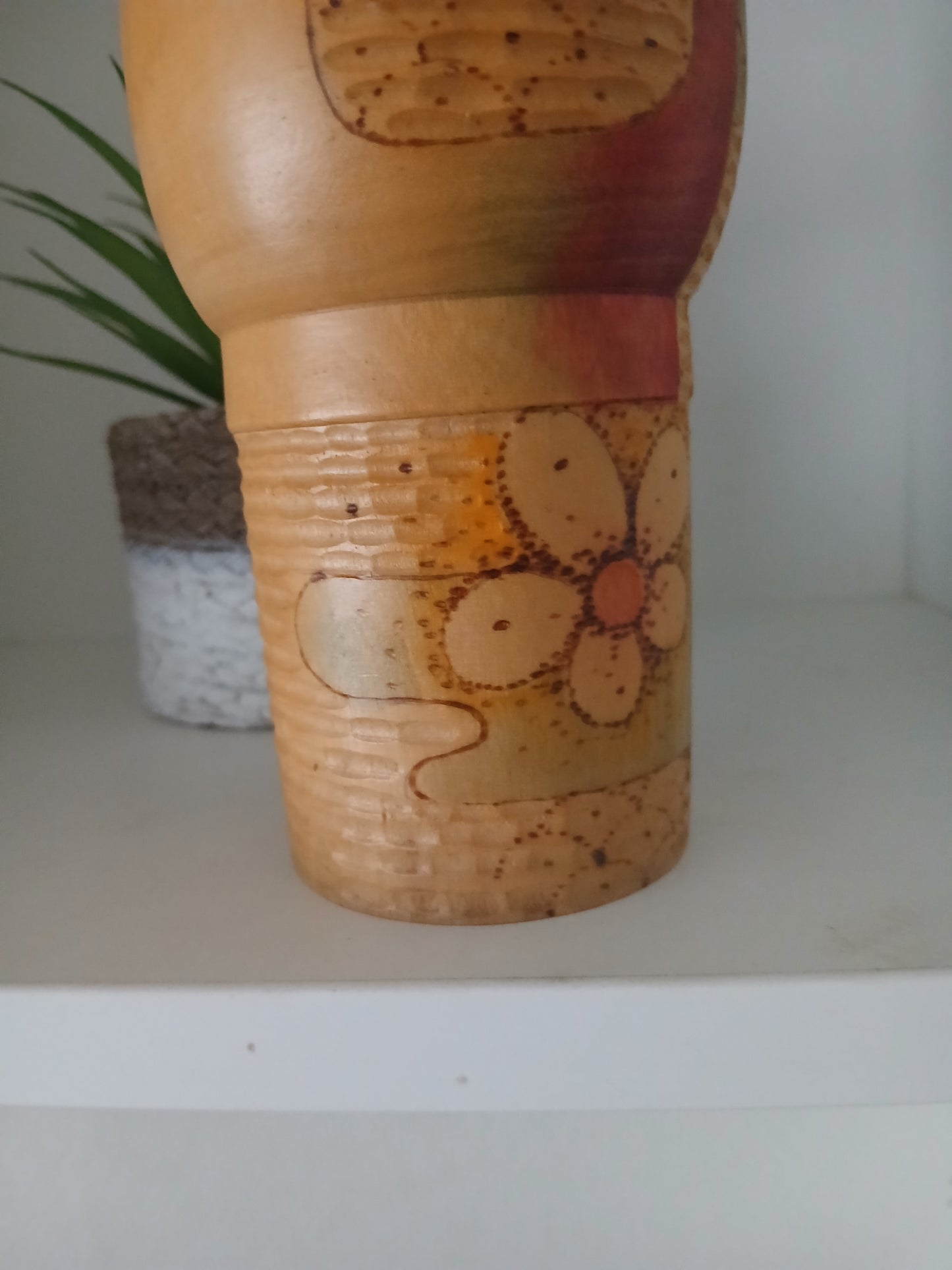 Exclusive Sosaku kokeshi by Akimitsu