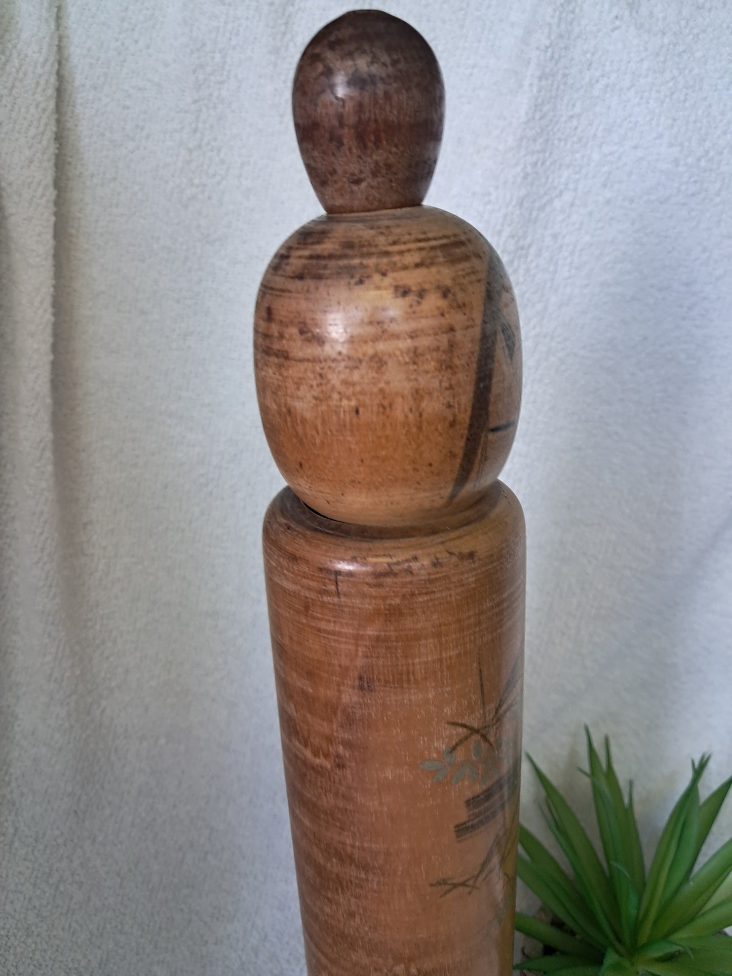 Rare Vintage Creative Kokeshi By Sato Suigai (1920-)