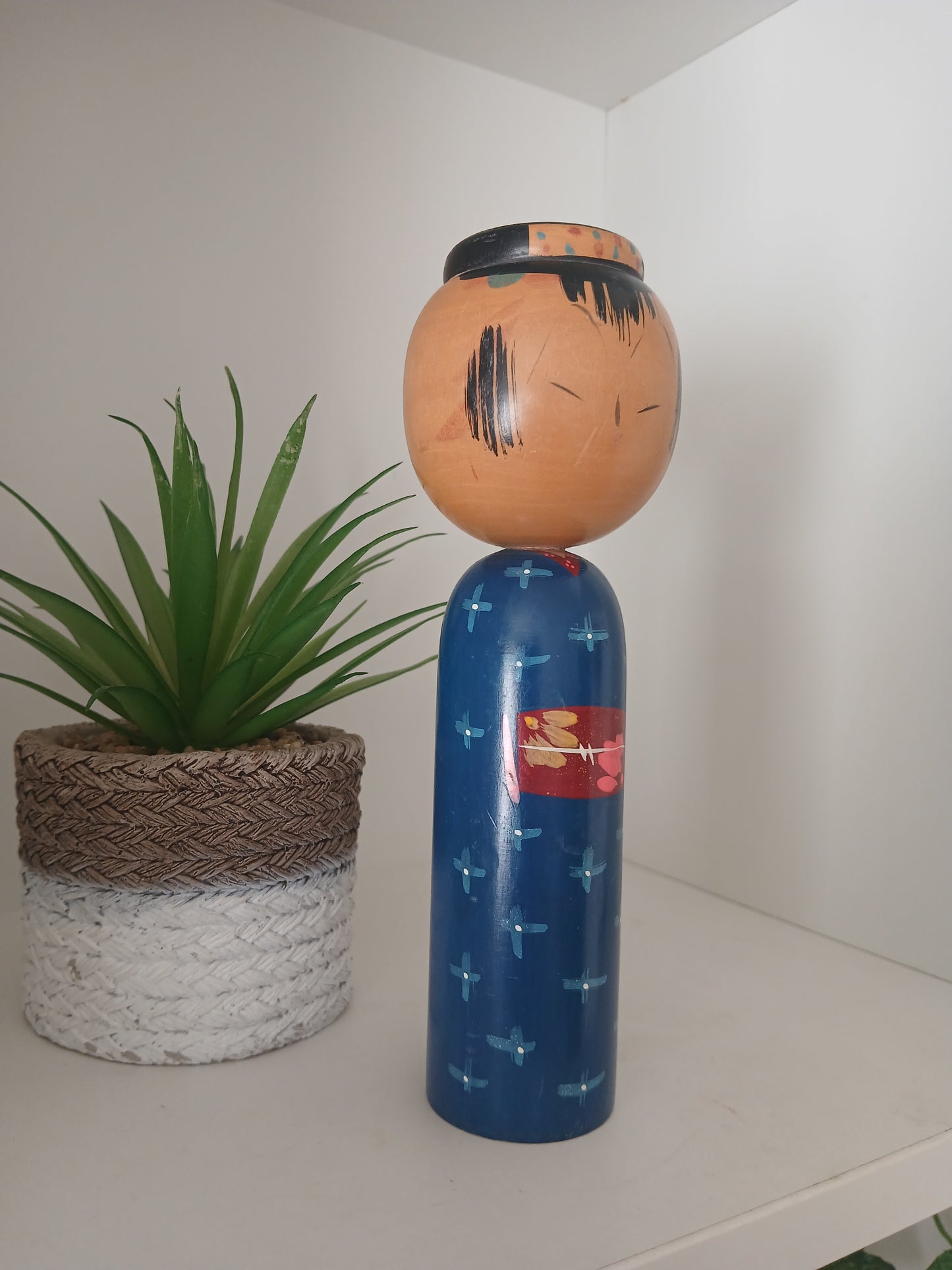 Vintage Creative Kokeshi By Takahashi Akinori (1957-)