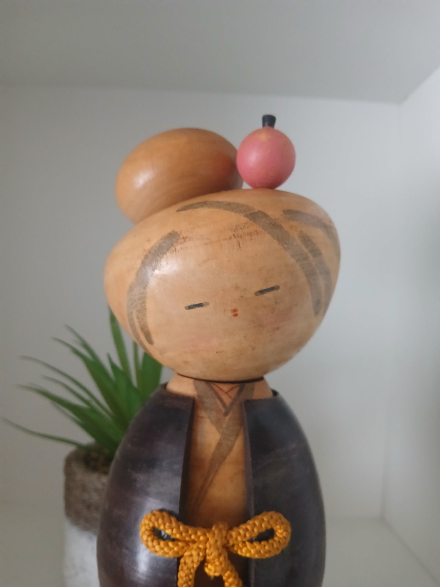 Rare vintage creative kokeshi by Takeda Daisuke