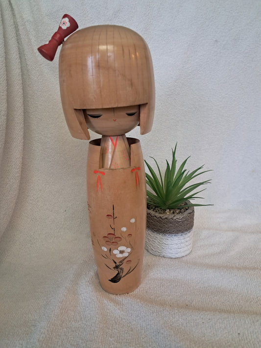 Vintage Creative Kokeshi By Miyagawa Kunio (1933-) - 32cm