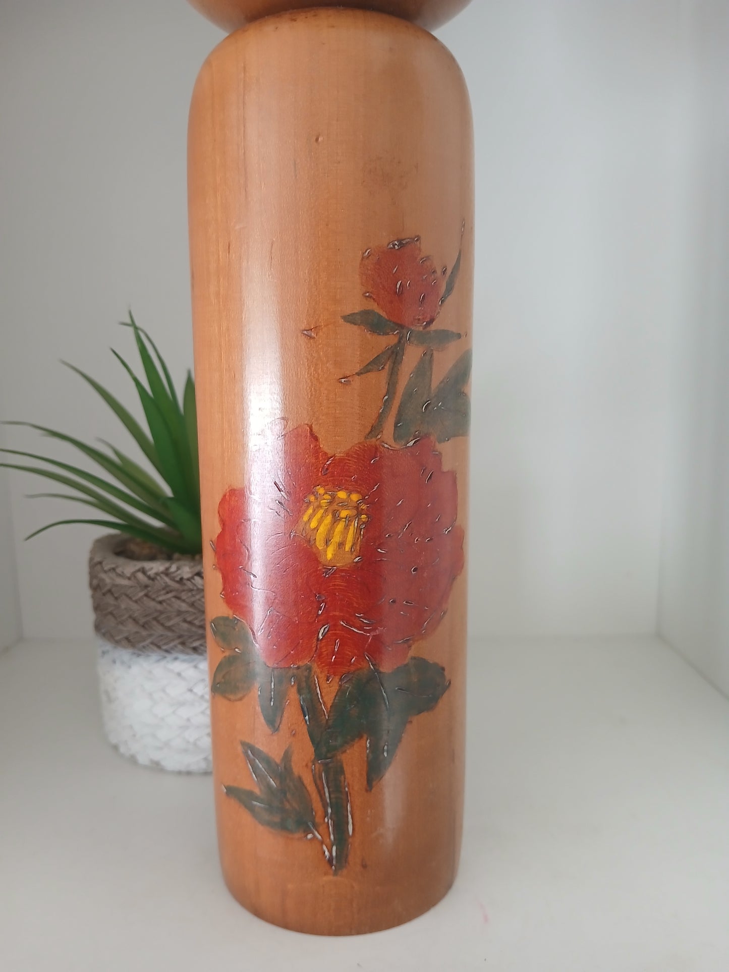 Rare Vintage Creative Kokeshi By  Takahashi Hashime (1918-2002)