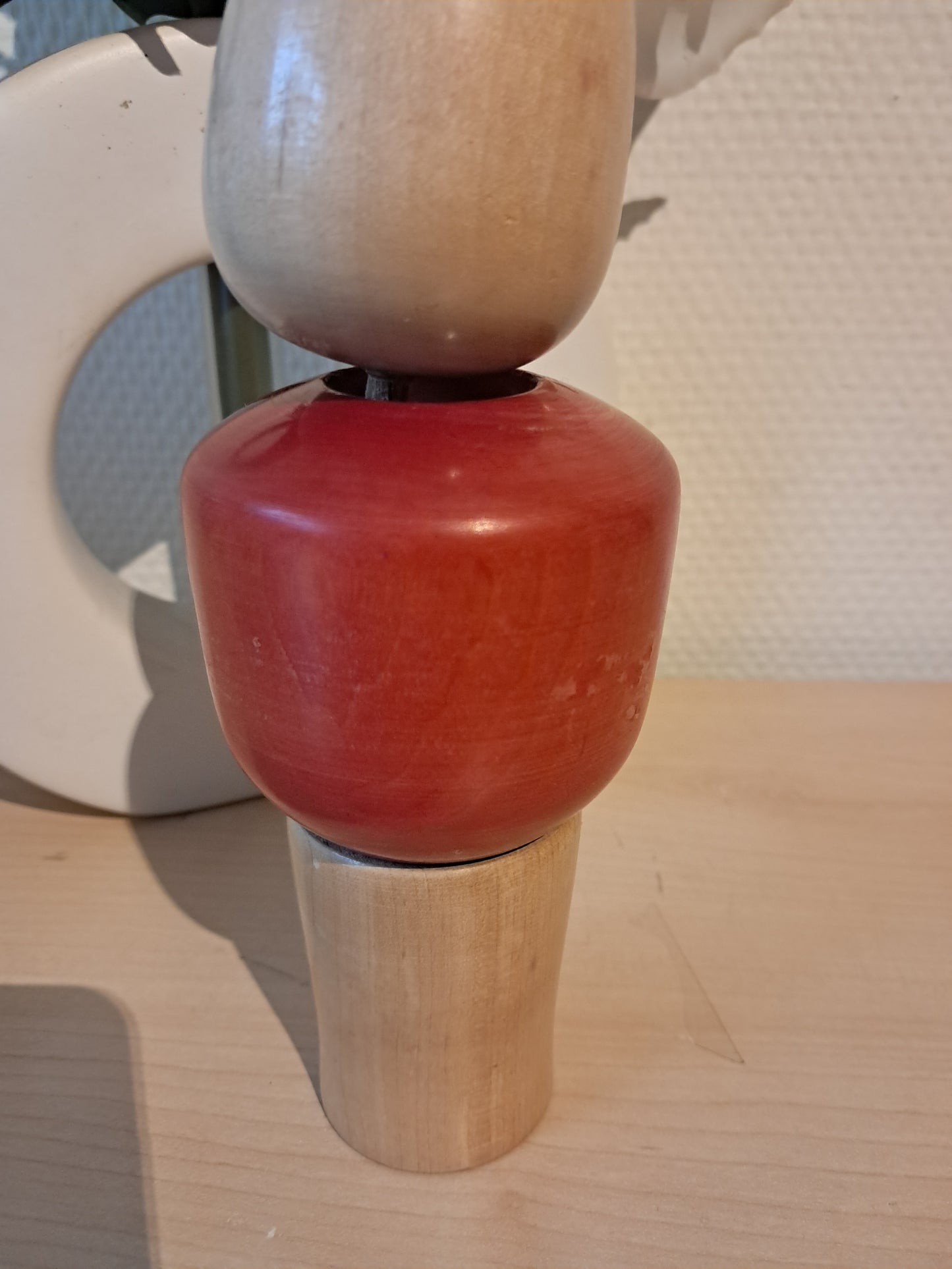 Vintage Sosaku kokeshi by Miyajima Muhitsu