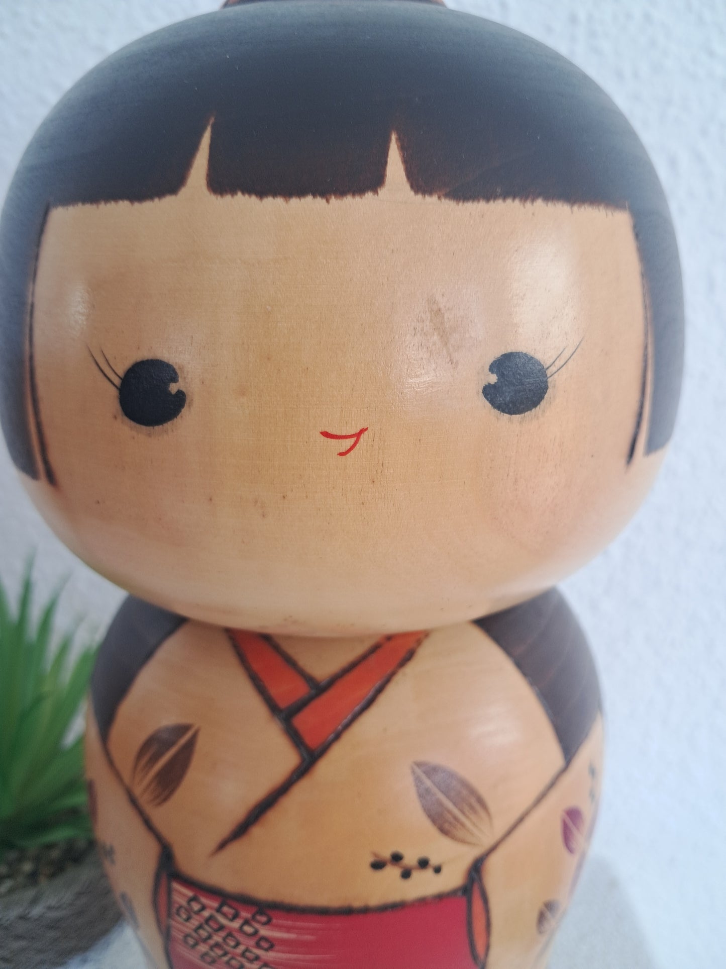 Rare Exclusive creative kokeshi by Kishi Sadao (1932-1998)