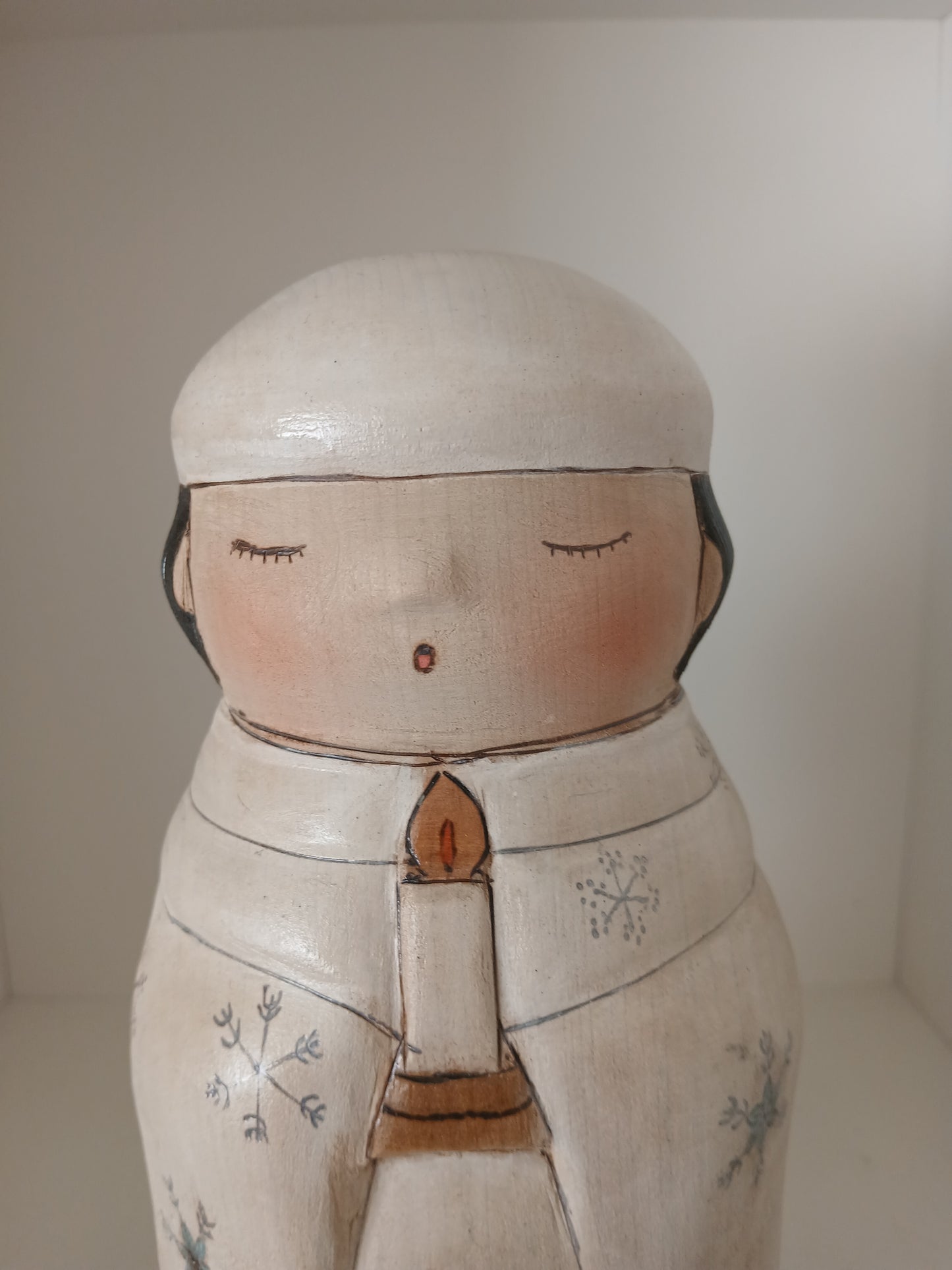 Exclusive creative kokeshi by Yuko Yamazaki - Christmas serie 2025