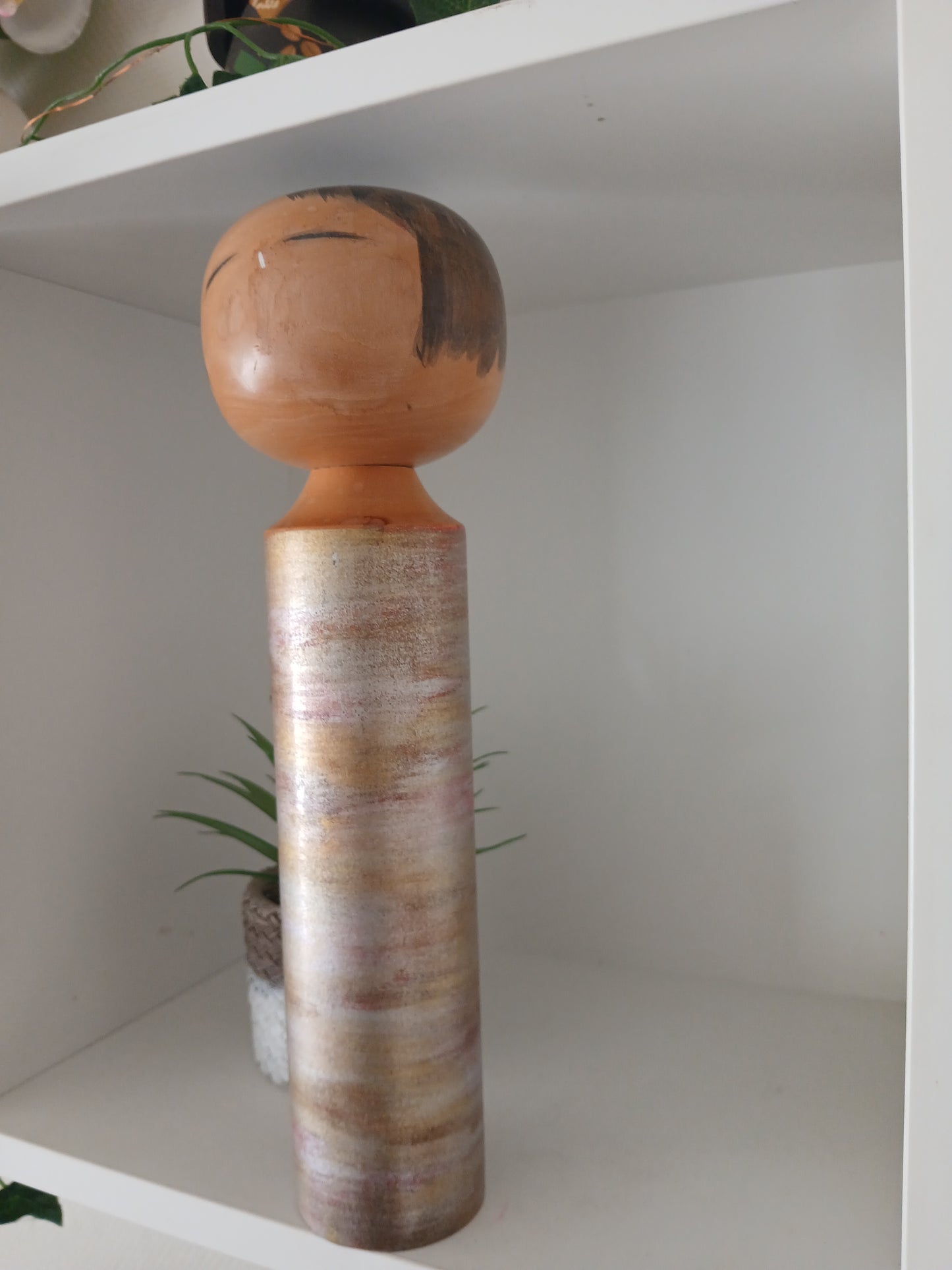 Rare Vintage Creative Kokeshi By  Takahashi Hashime (1918-2002)