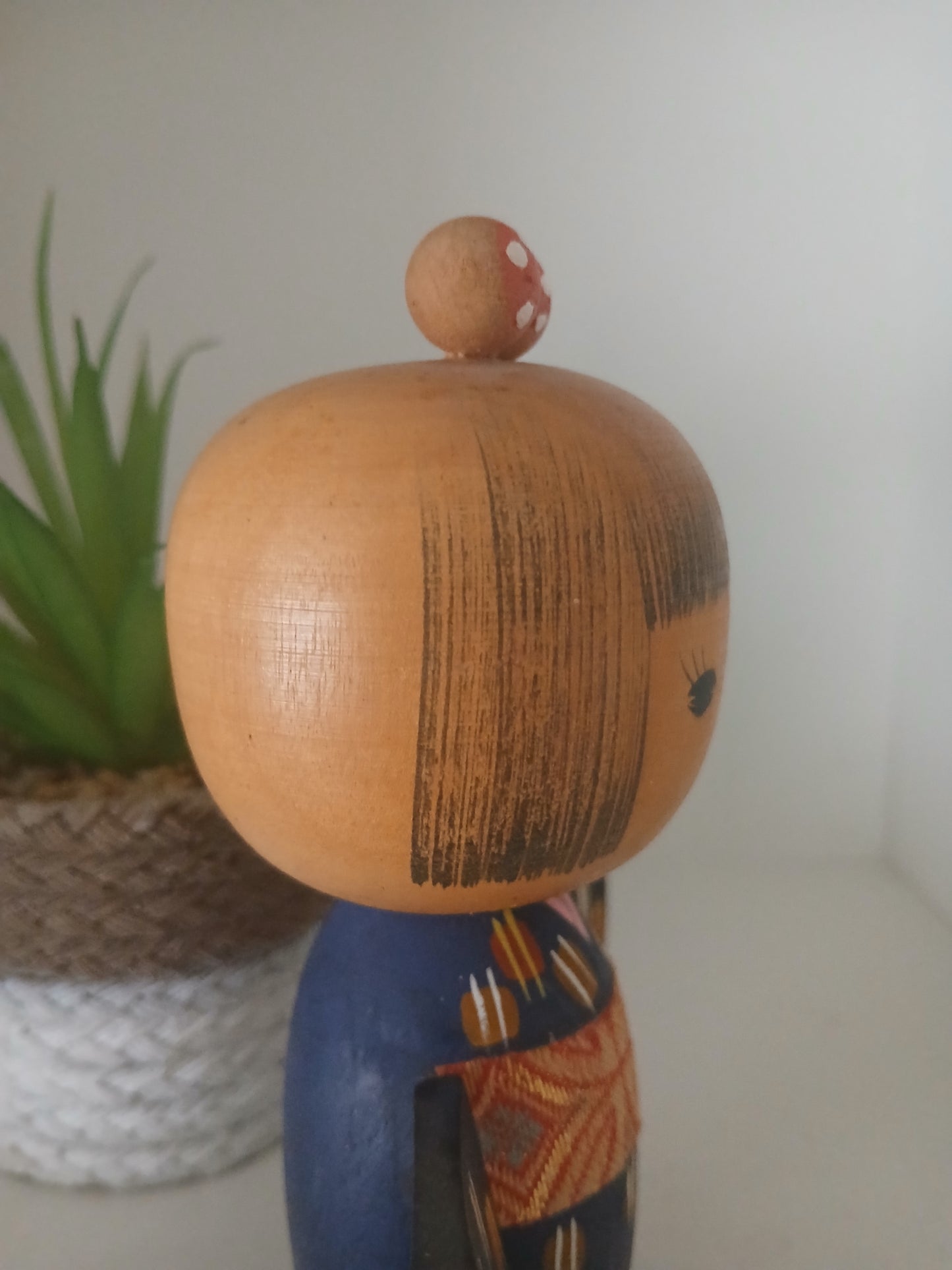 Vintage creative kokeshi by Kojo Tanaka