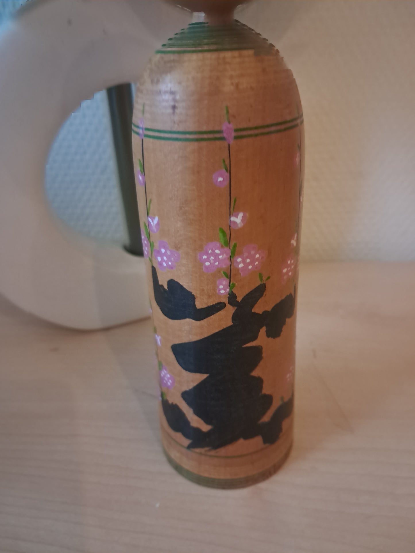 Vintage Kijiama Kokeshi by Onodera Koraku (1944-)