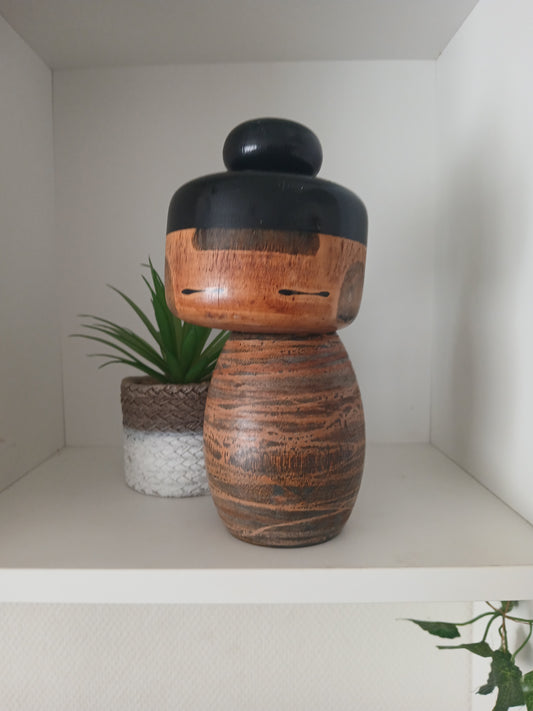 Rare Vintage Creative Kokeshi By Kano Chiyomatsu (1935-)