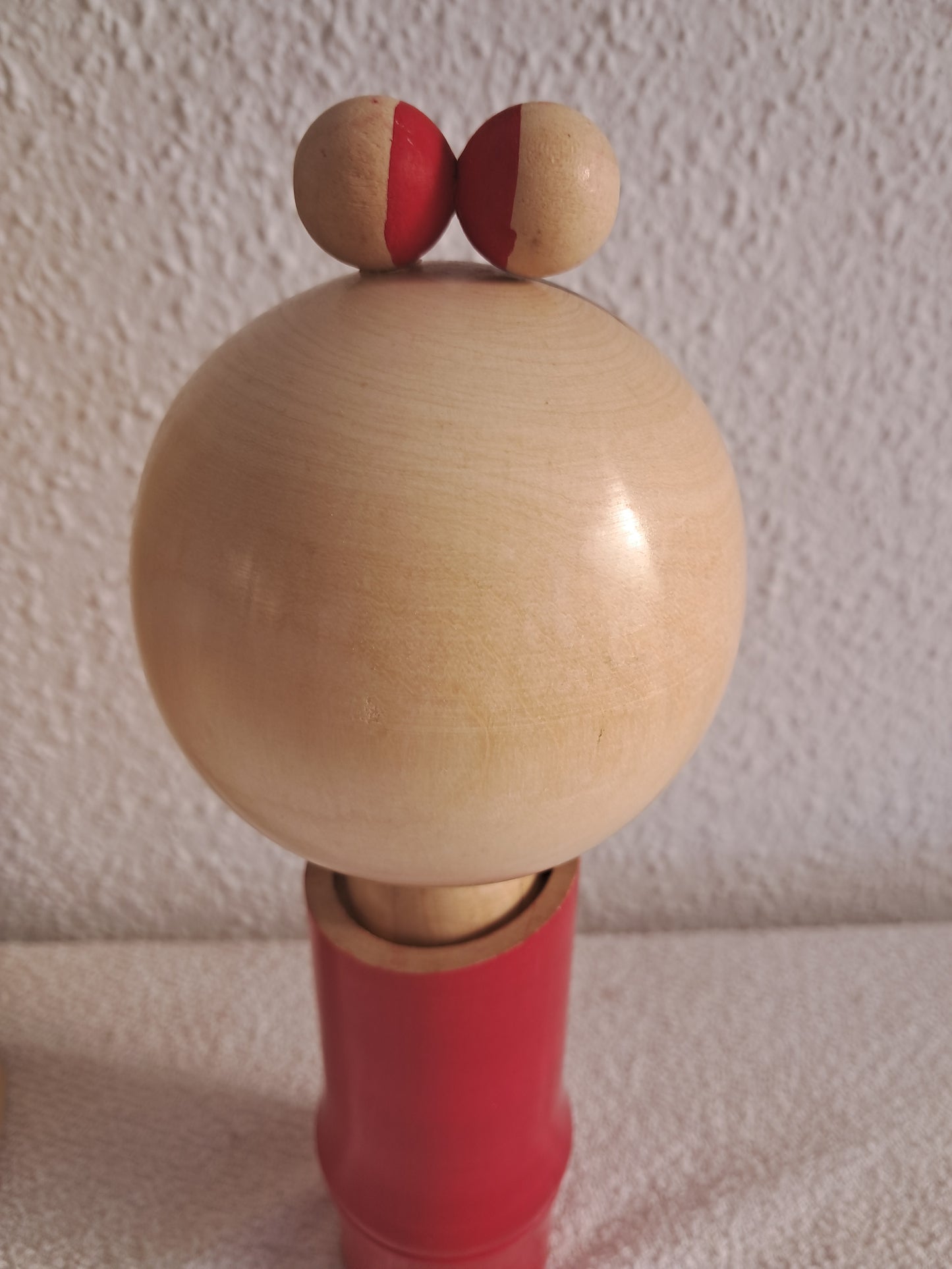 vintage sosaku kokeshi by Kazuo Takamizawa (1927-).