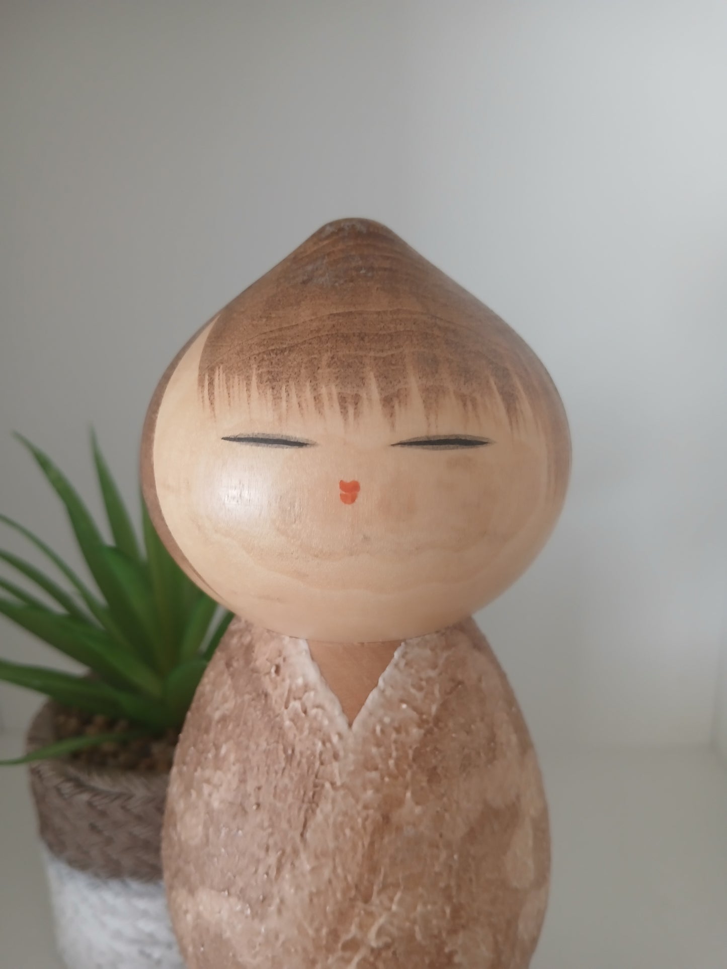 Vintage Mushin Kokeshi made by Watanabe Masao (1917-2007)