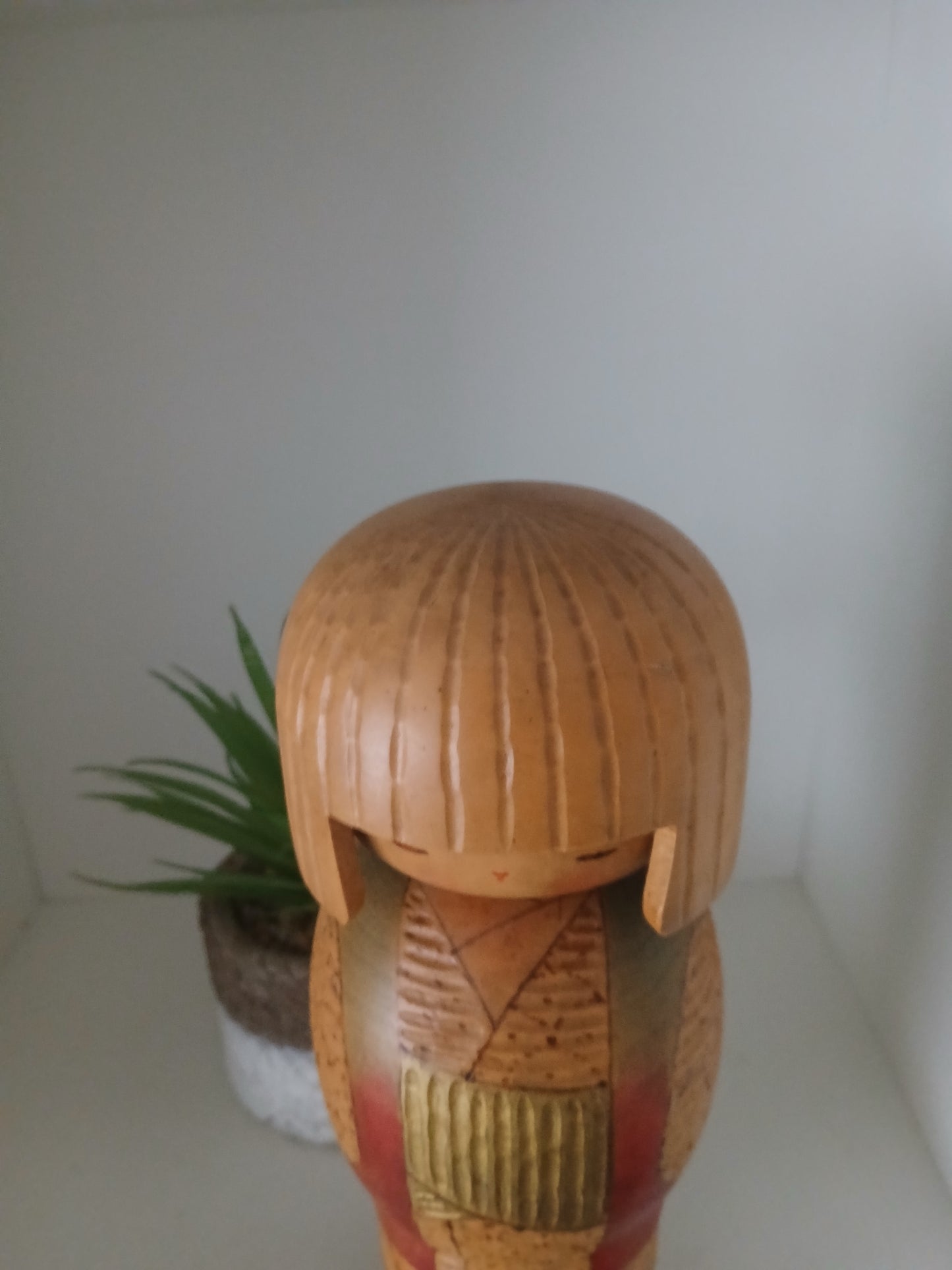 Exclusive Sosaku kokeshi by Akimitsu