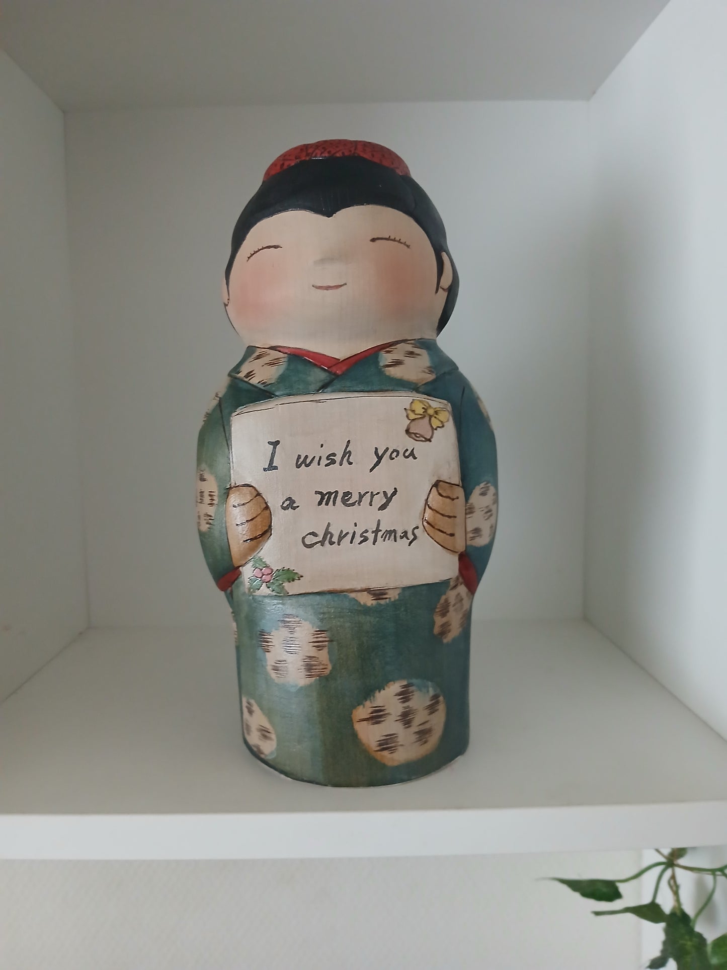 Exclusive creative kokeshi by Yuko Yamazaki - Christmas serie 2025